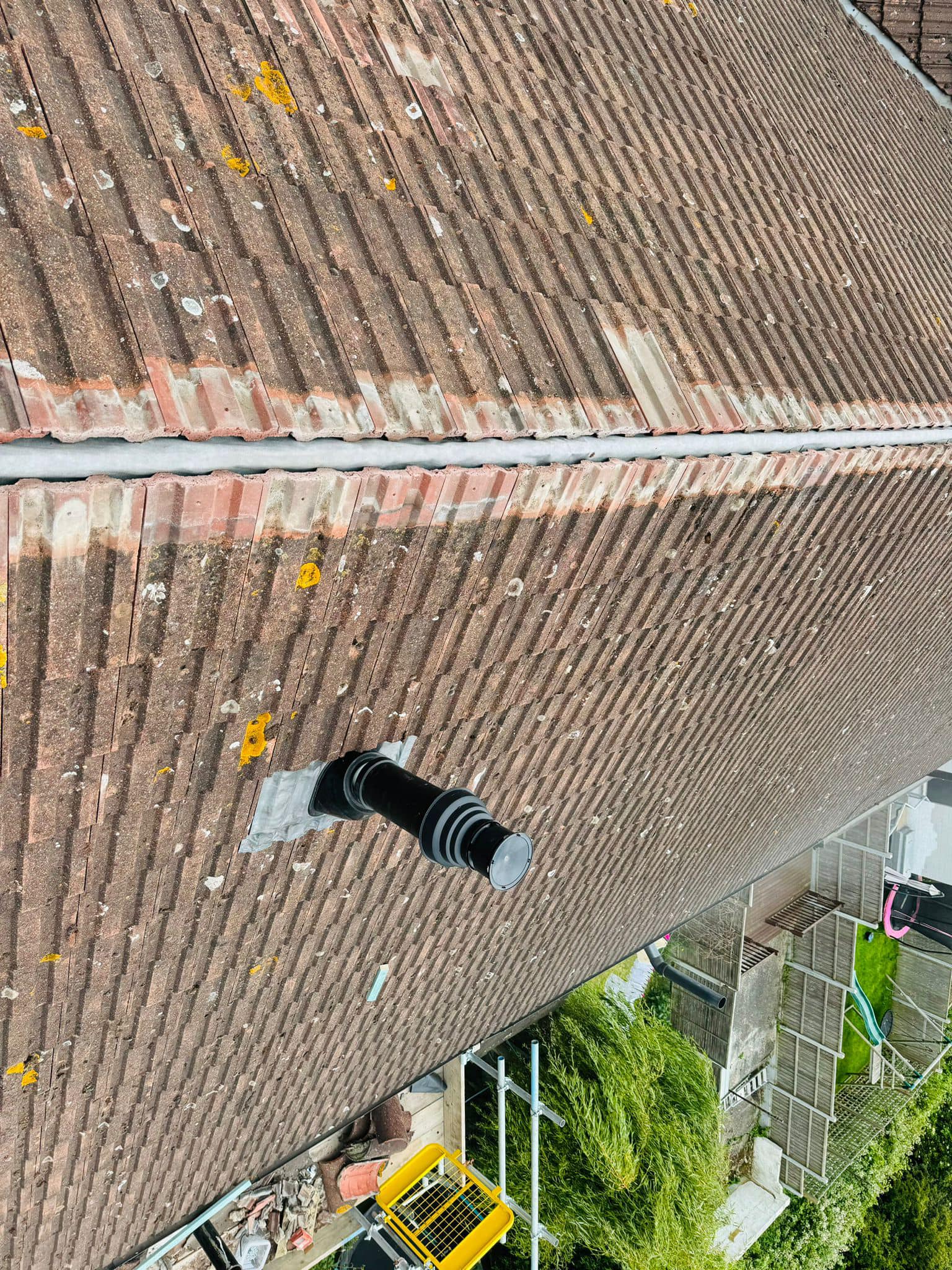 GRP fibreglass roof in Peckham