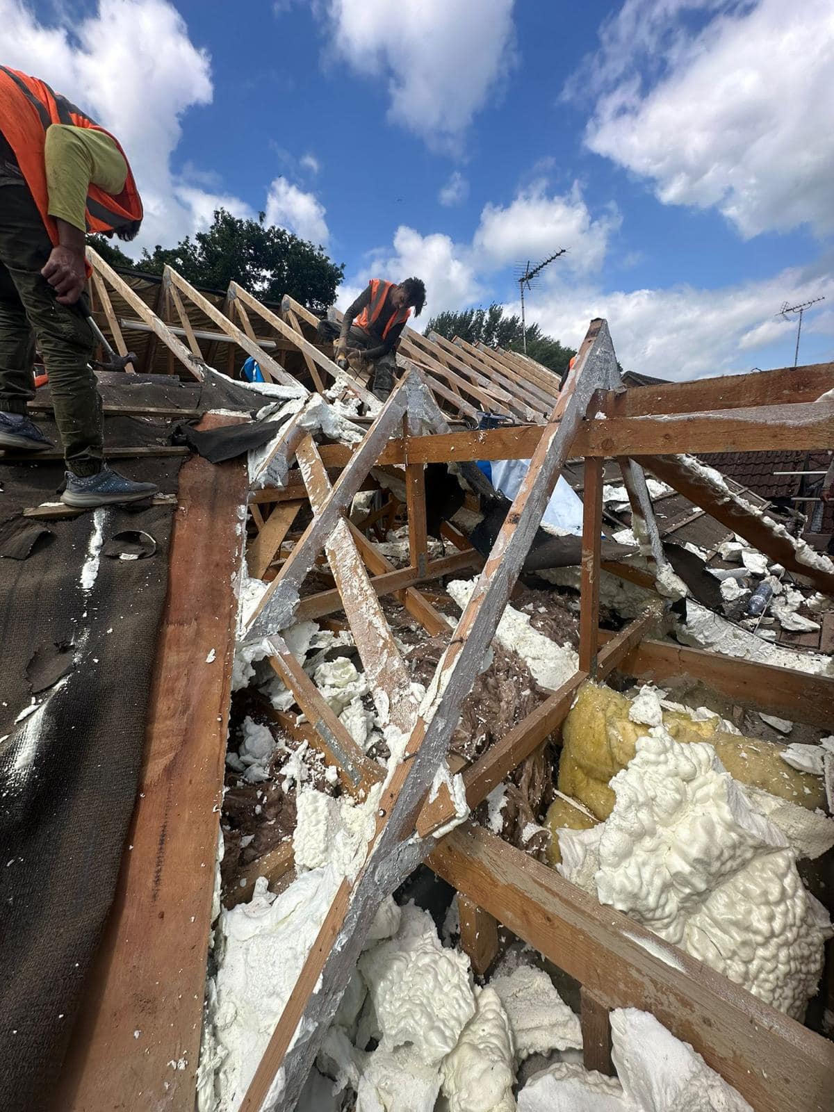EPDM rubber roof in Stratford