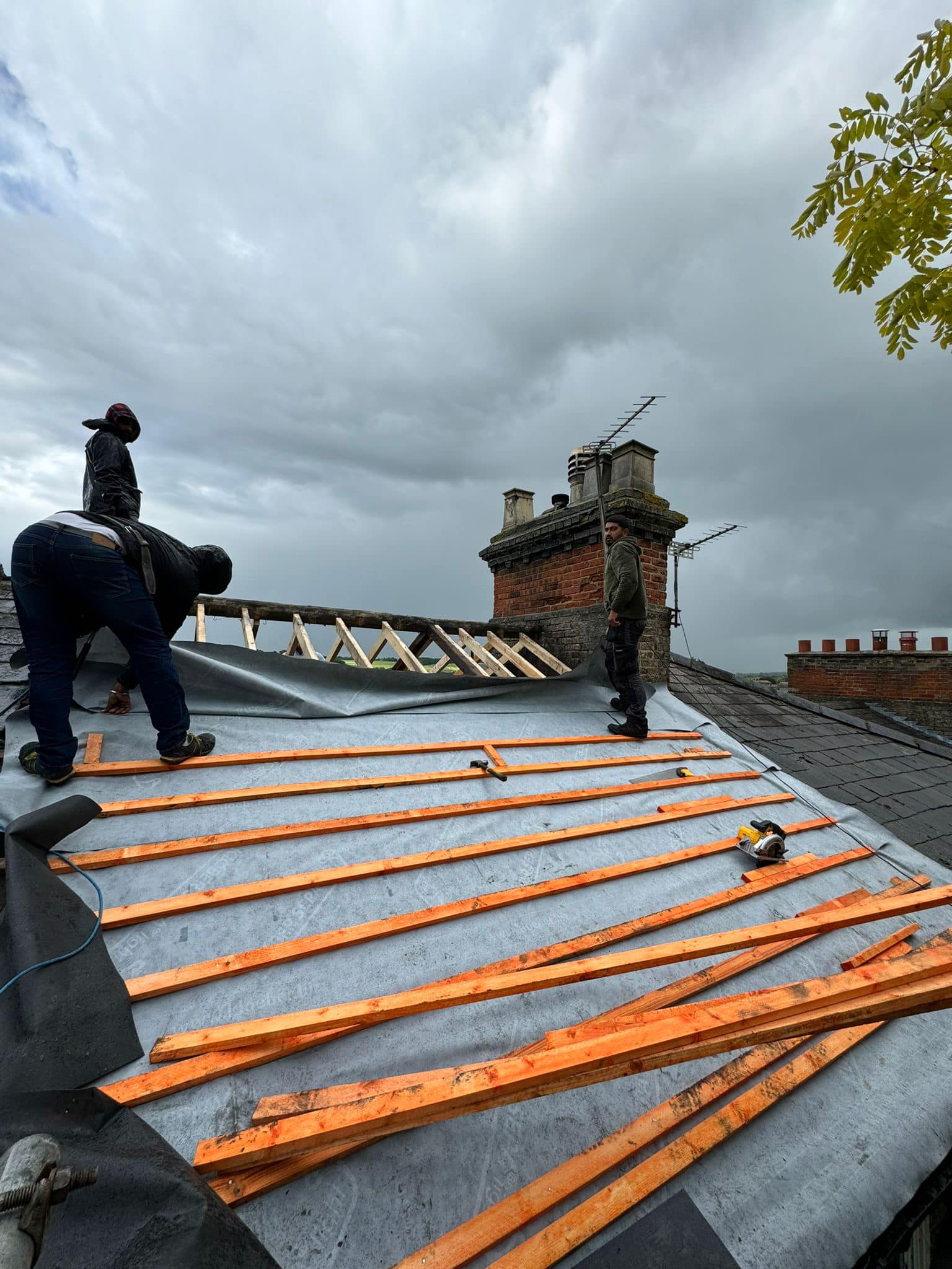 Velux window installation in Hampstead