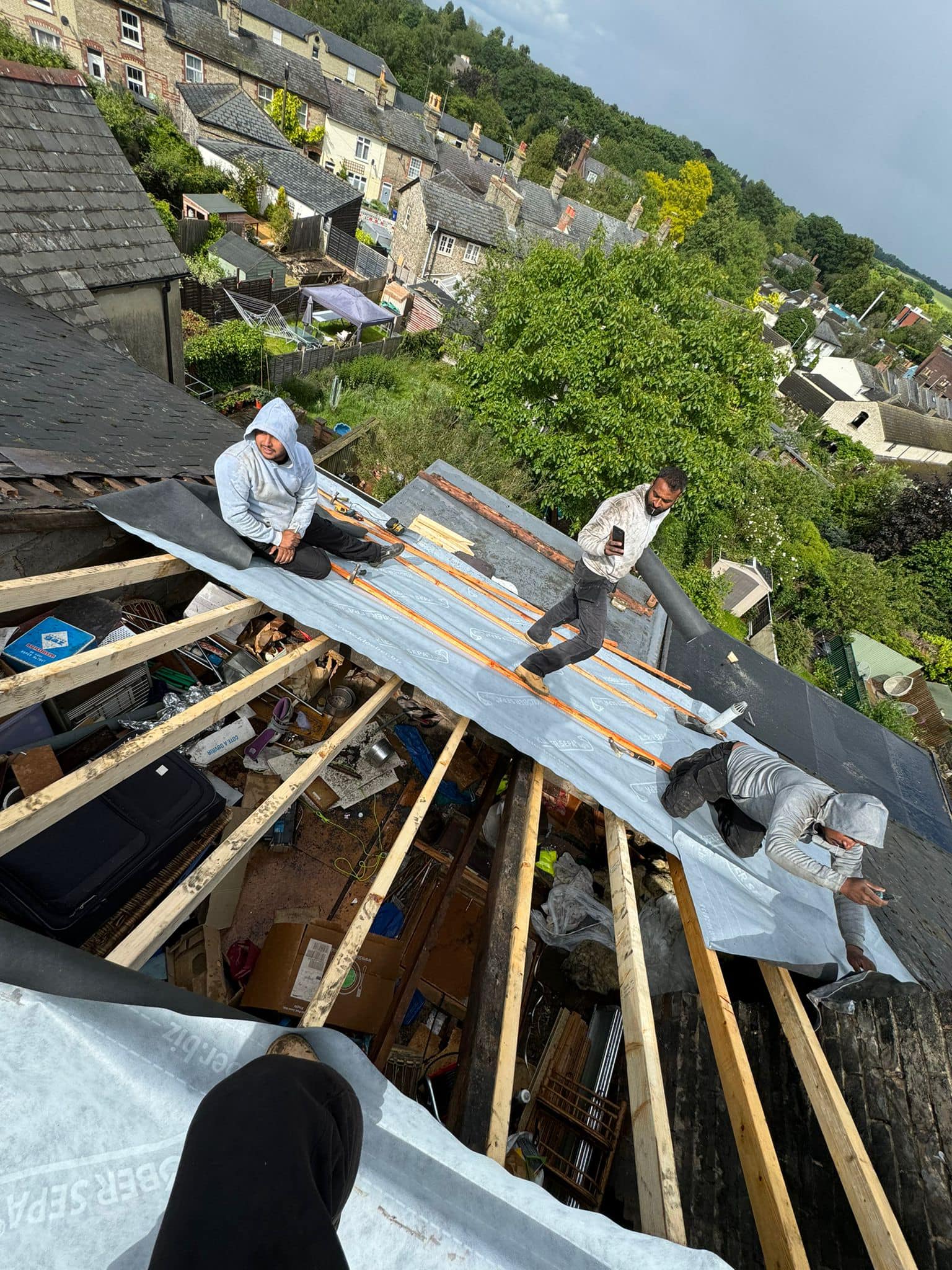 Roof waterproofing in Clapham