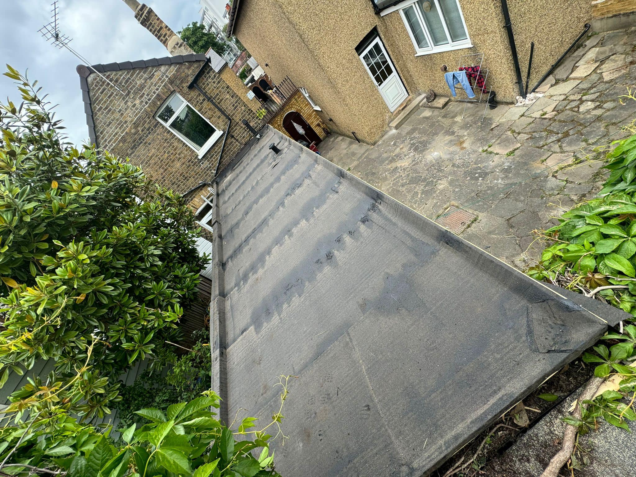 Storm damage repair in Battersea