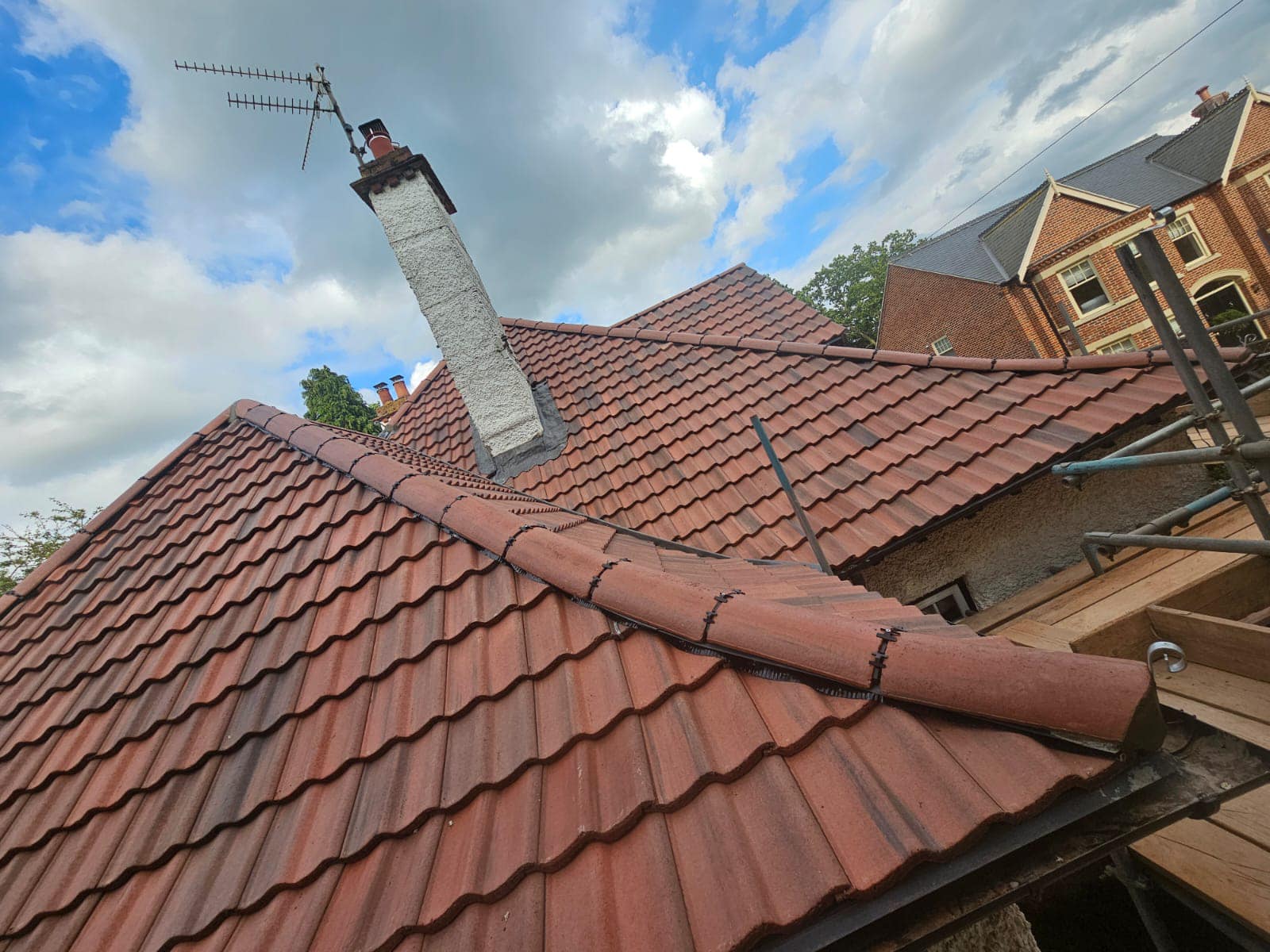 Storm damage repair in Battersea