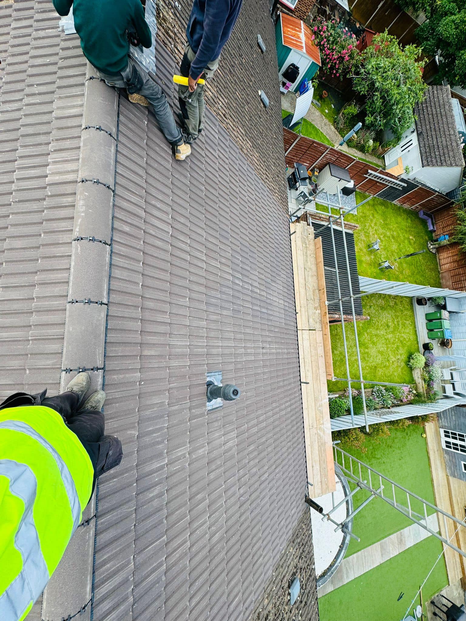 Moss removal in Wimbledon