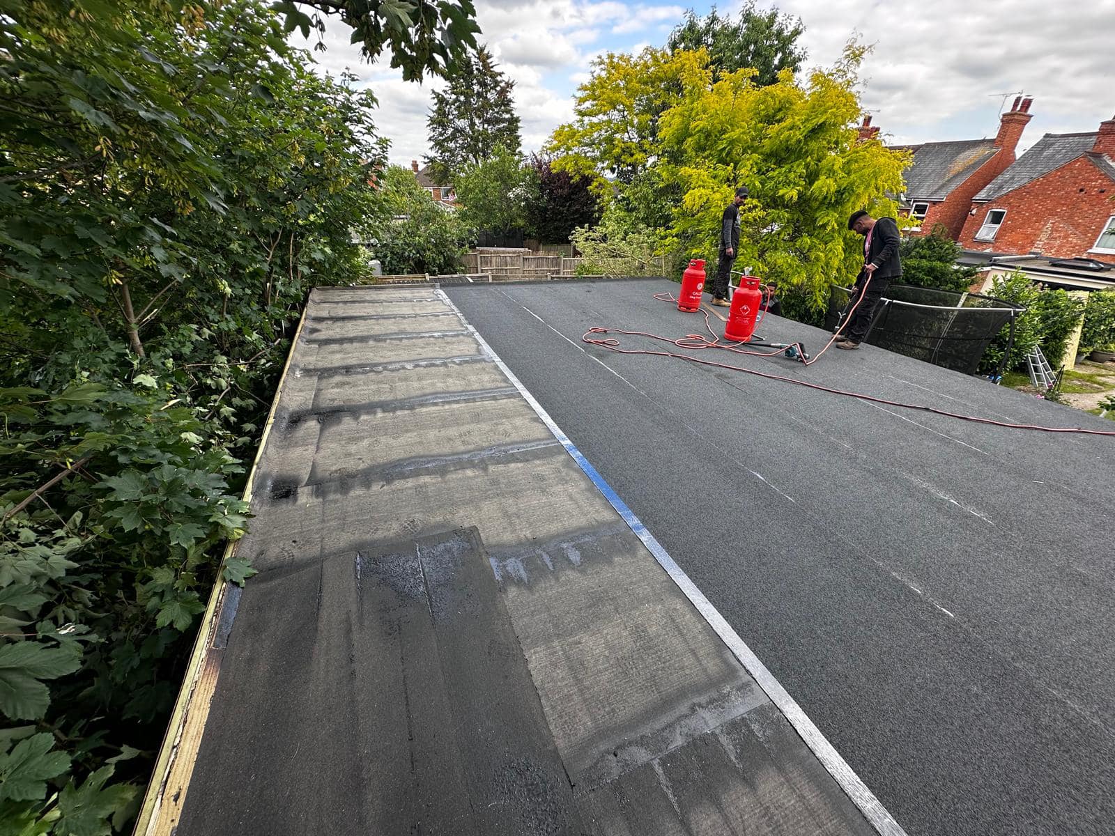 Lead flashing in Westminster