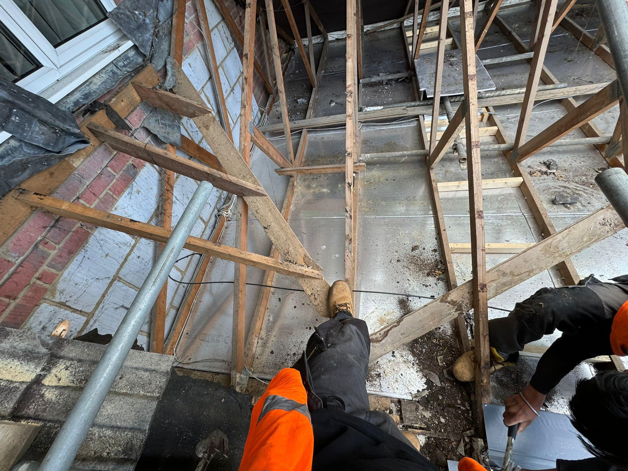 Roof repair completed in Bermondsey, South London