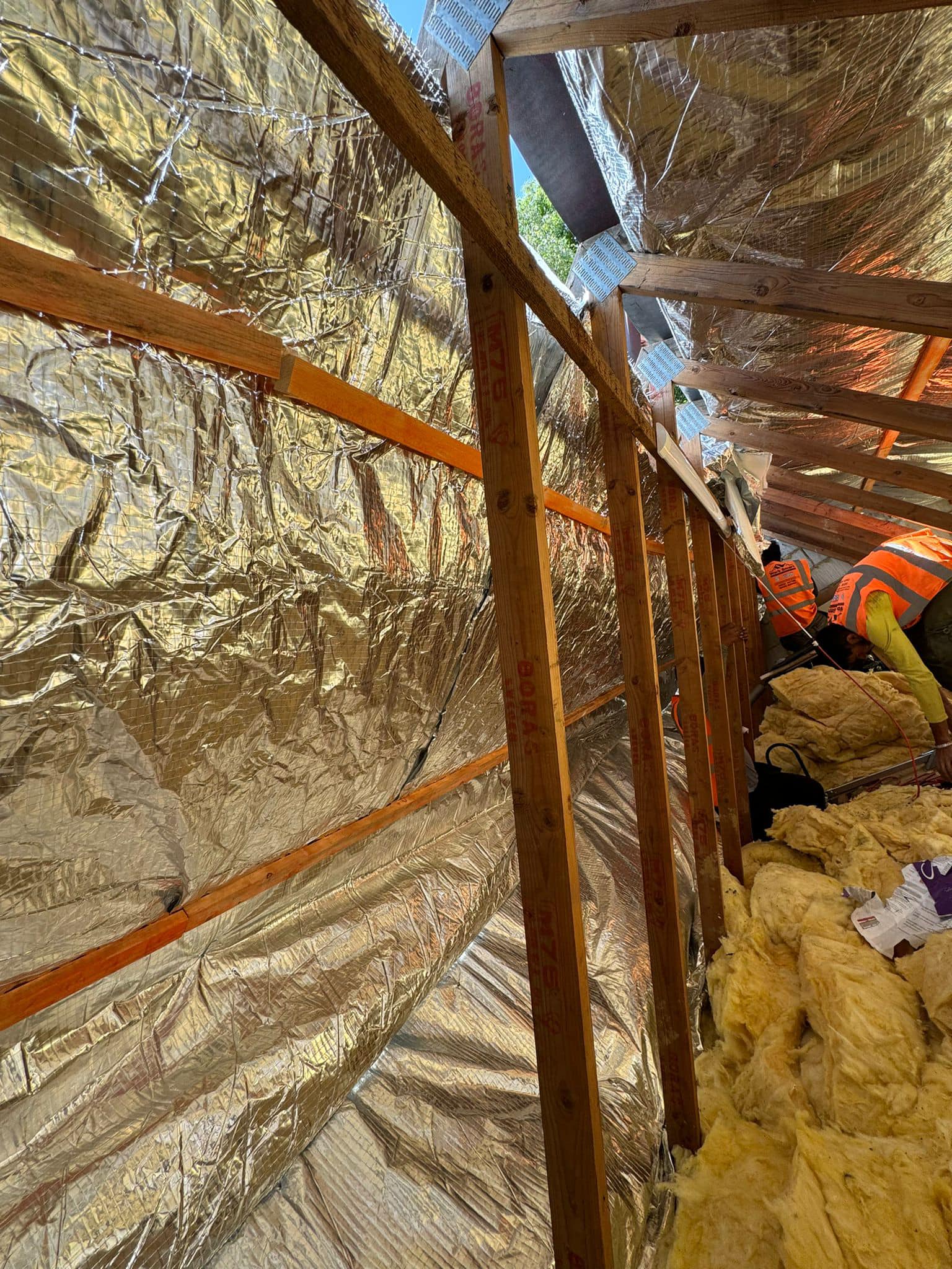 Roof insulation in Richmond