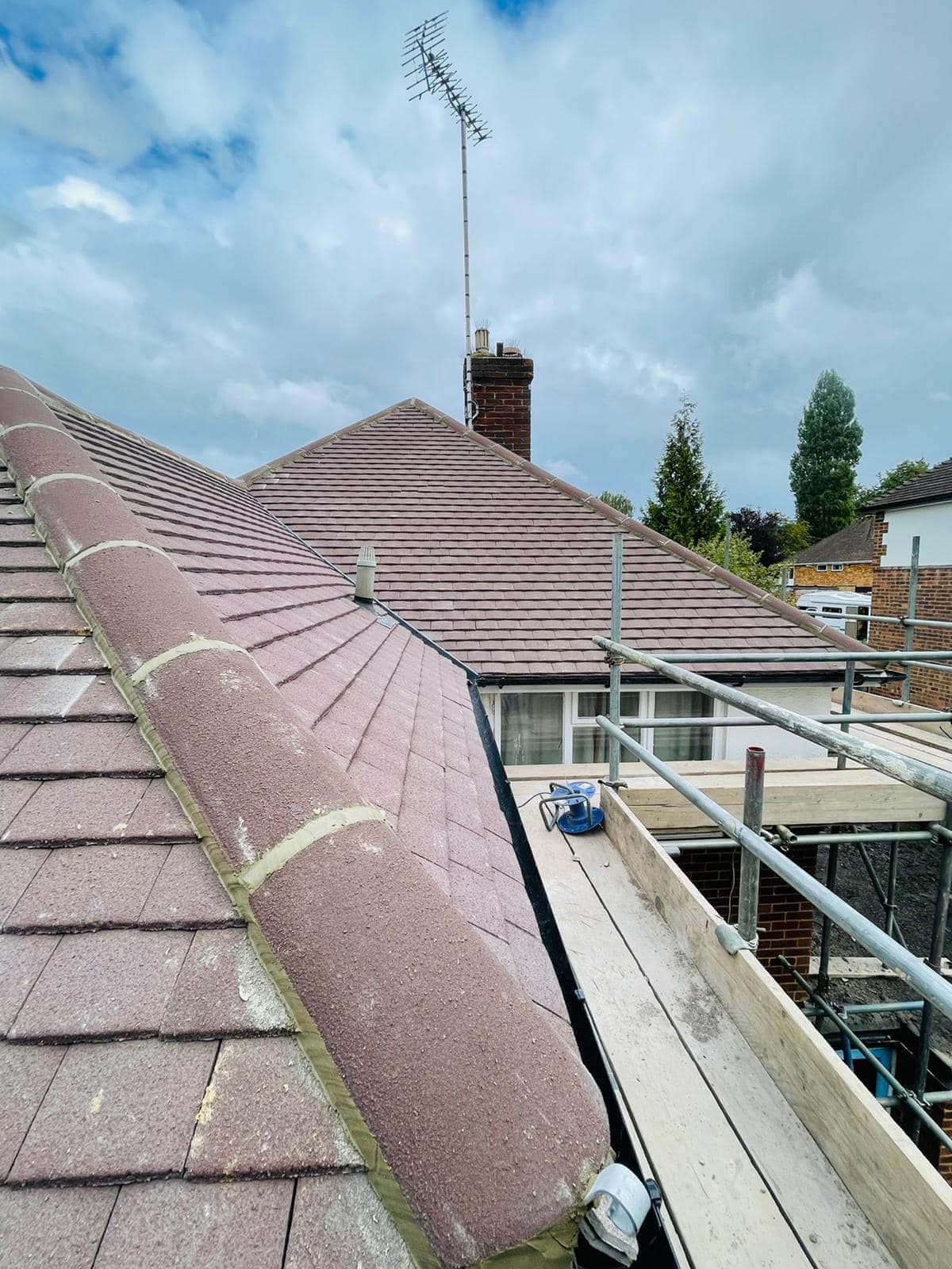 Roof survey in Kensington