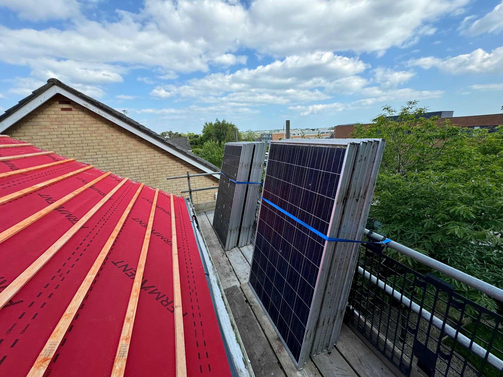 Flat roof replacement in Croydon