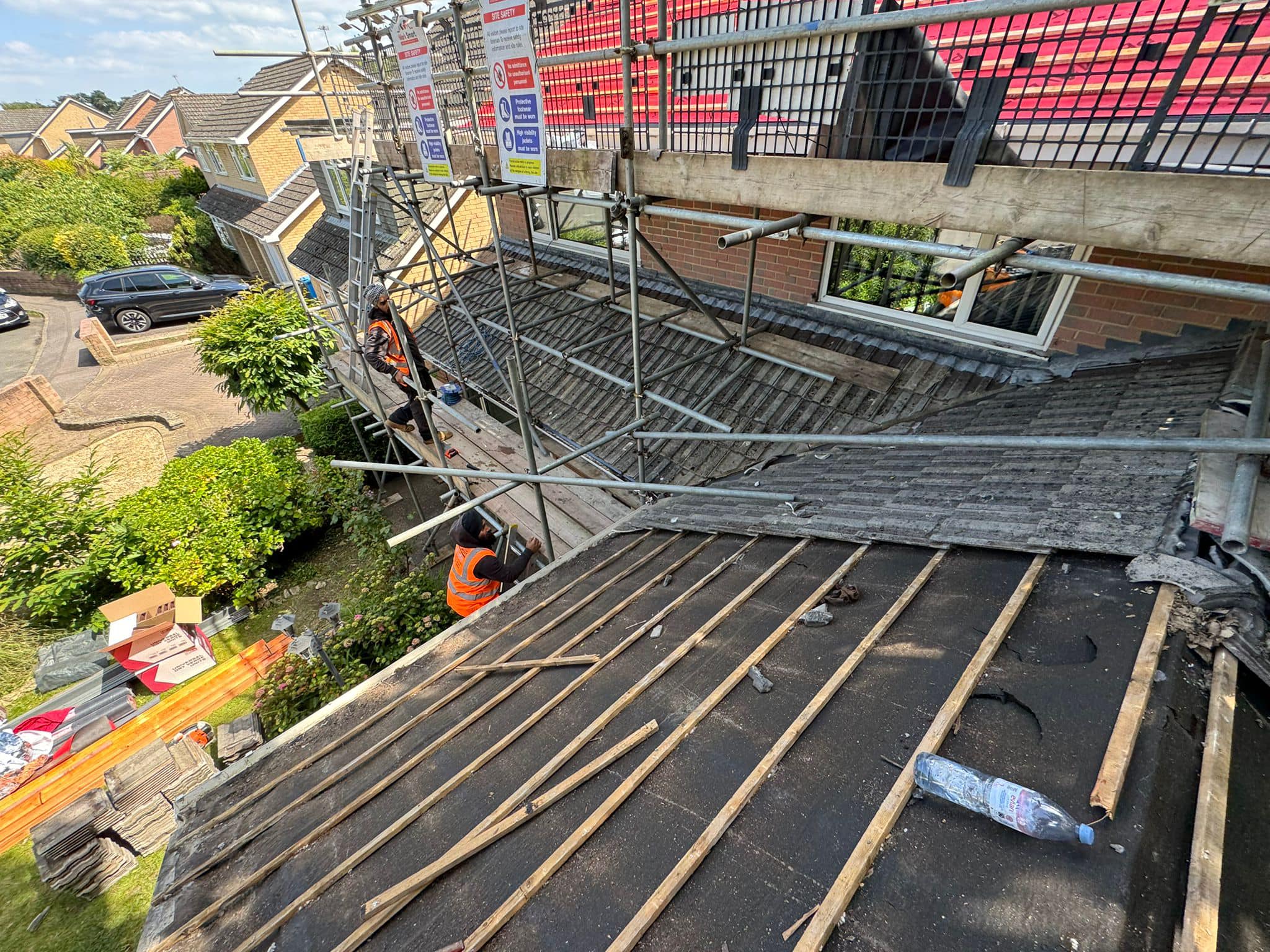 Roof repair completed in Bermondsey, South London