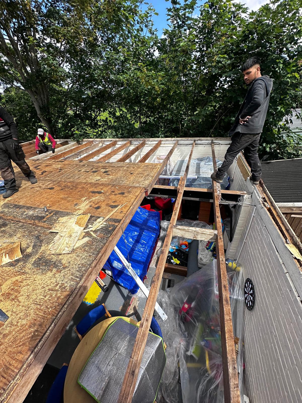 Slate roof restoration in Greenwich