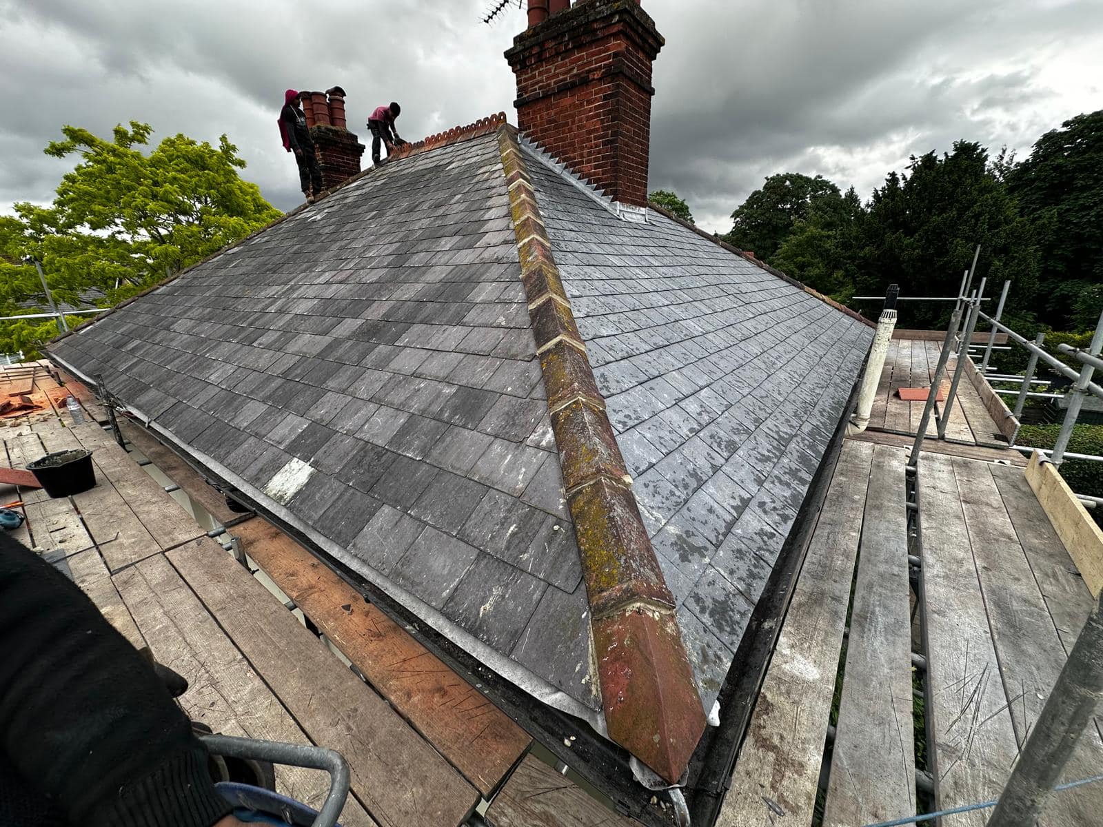 Flat roof replacement in Croydon