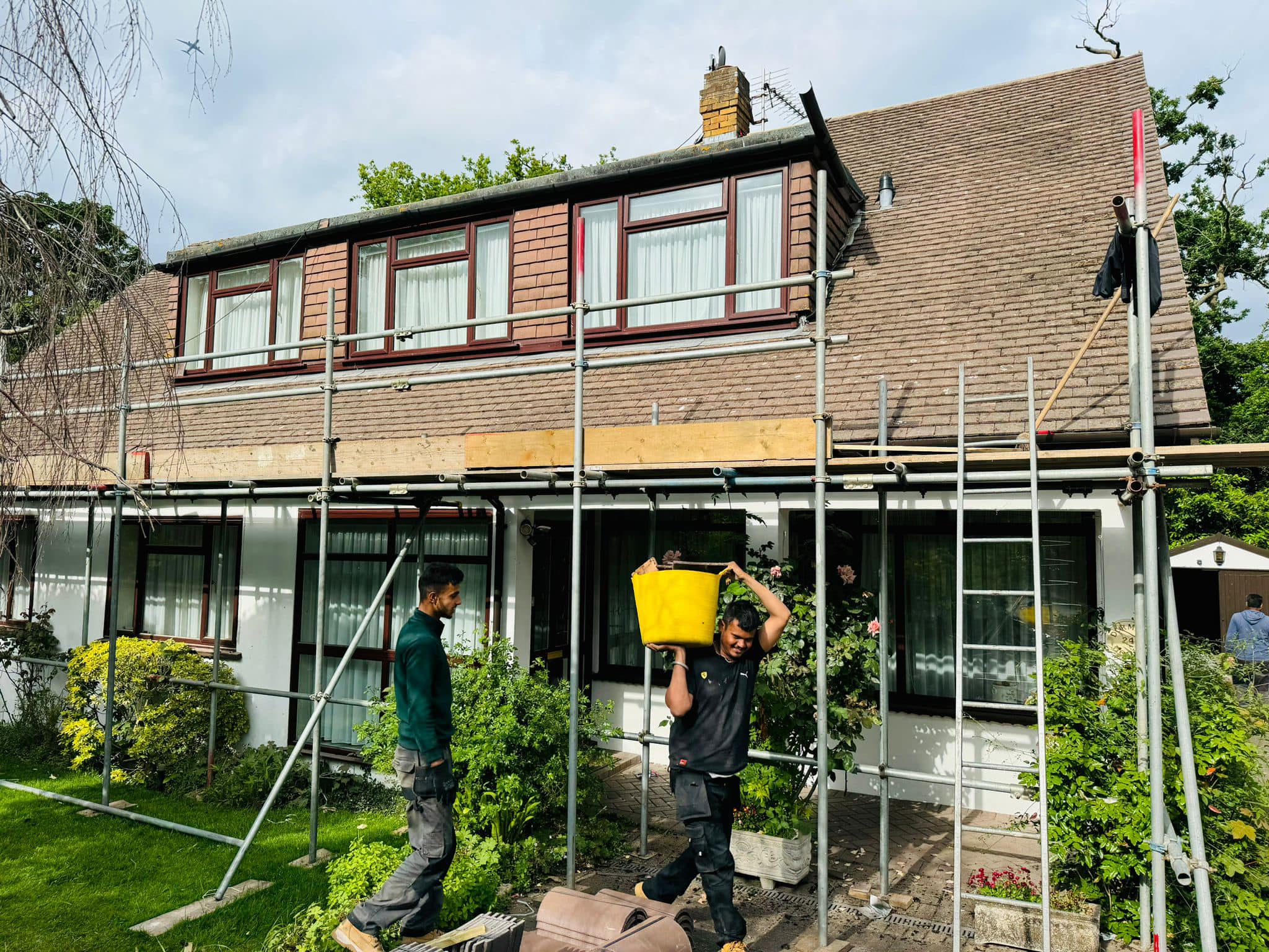 Chimney repointing in Islington