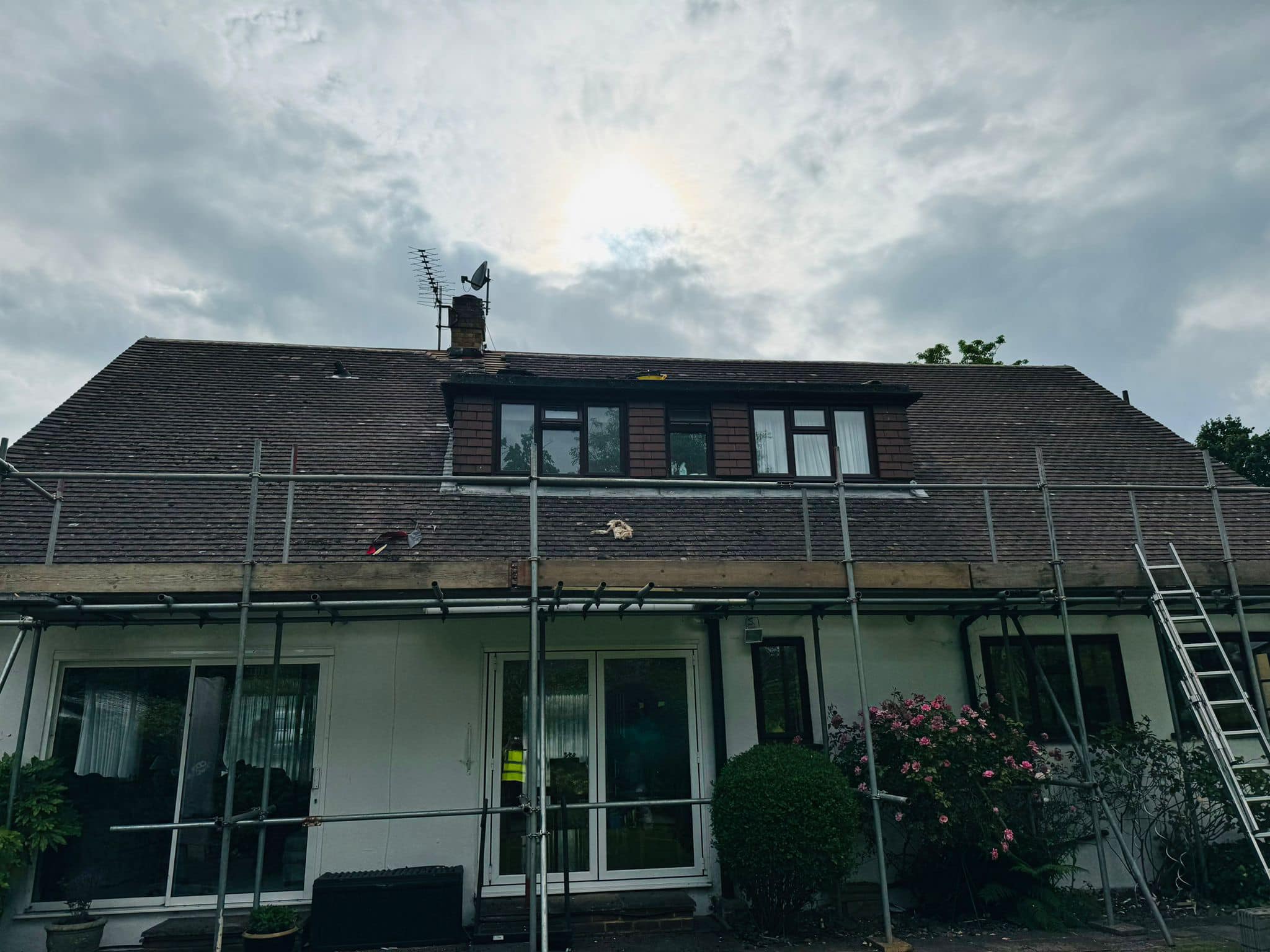 Flat roof replacement in Croydon