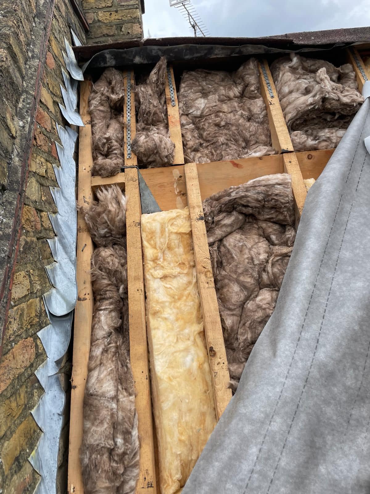 Lead flashing in Westminster