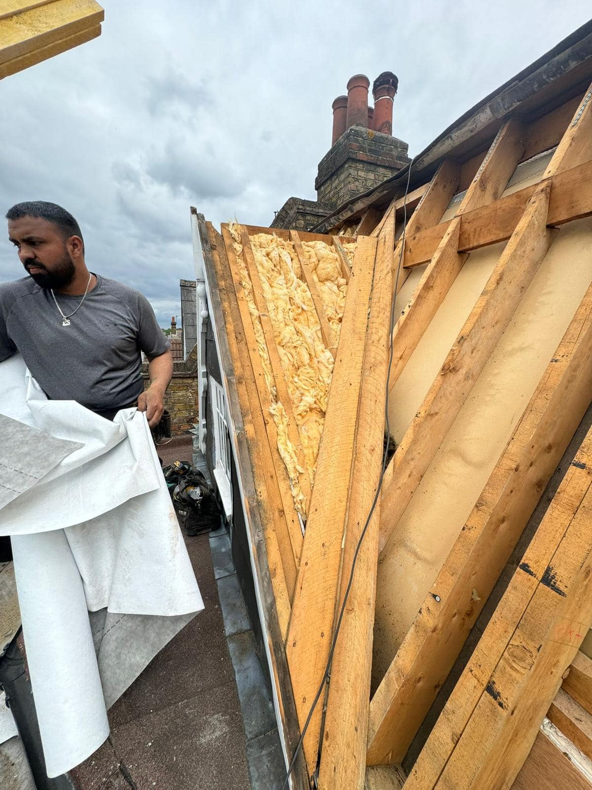 Roof survey in Kensington