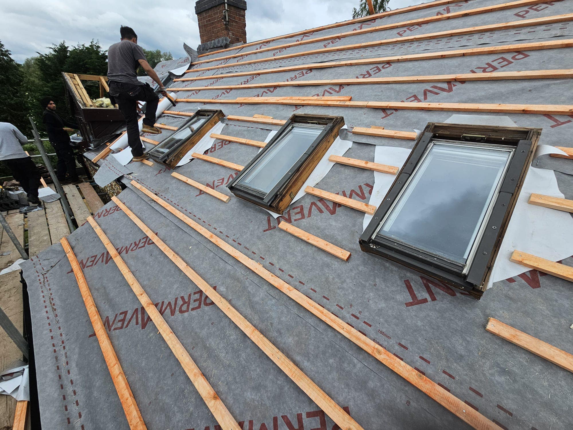 EPDM rubber roof in Stratford