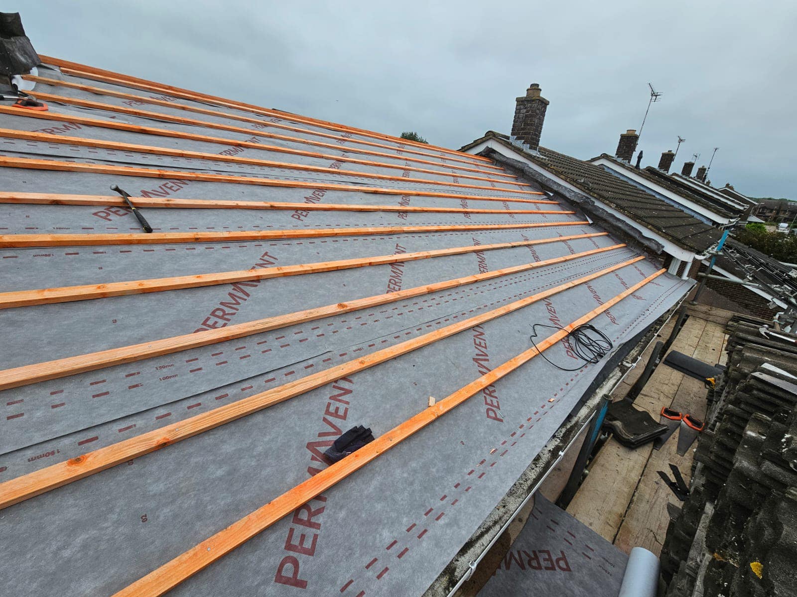 Flat roof replacement in Croydon