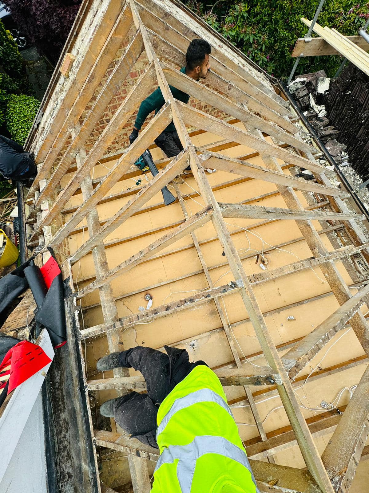 Roof repair completed in Bermondsey, South London
