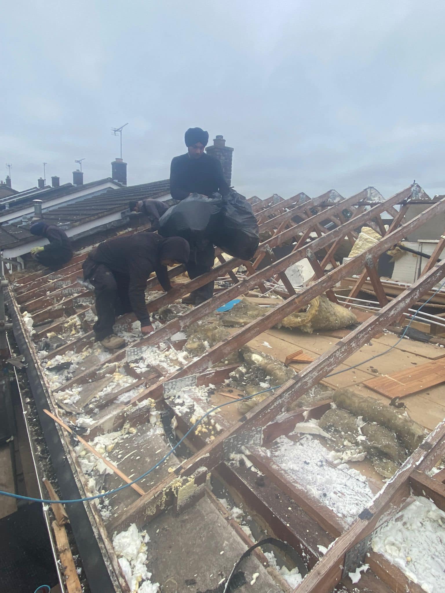 GRP fibreglass roof in Peckham