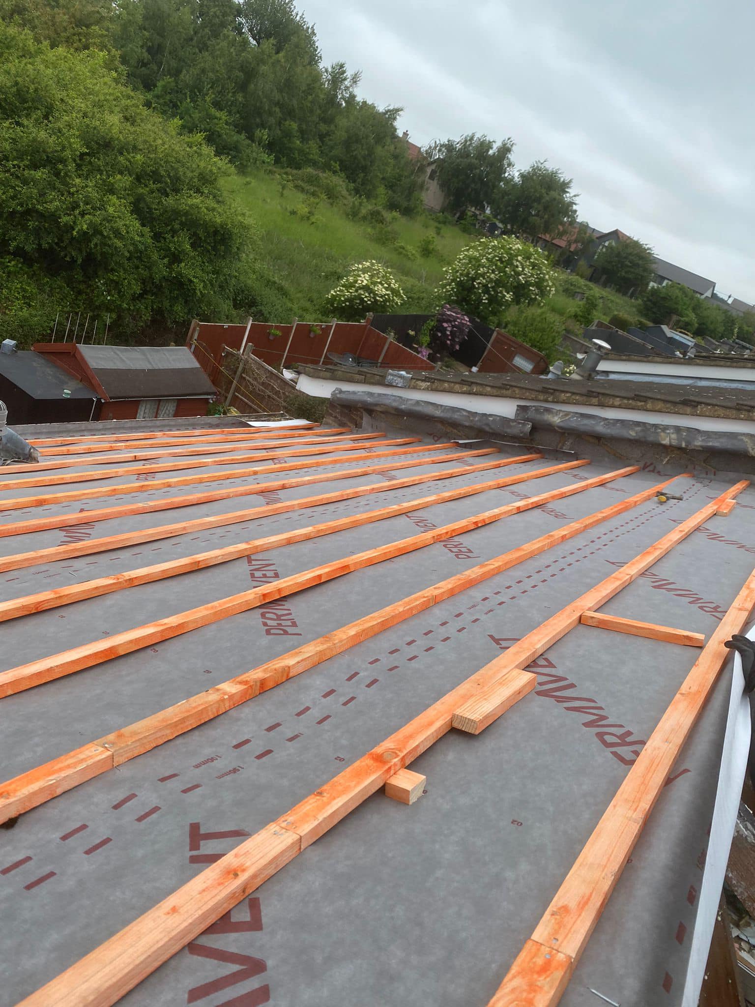 Lead flashing in Westminster