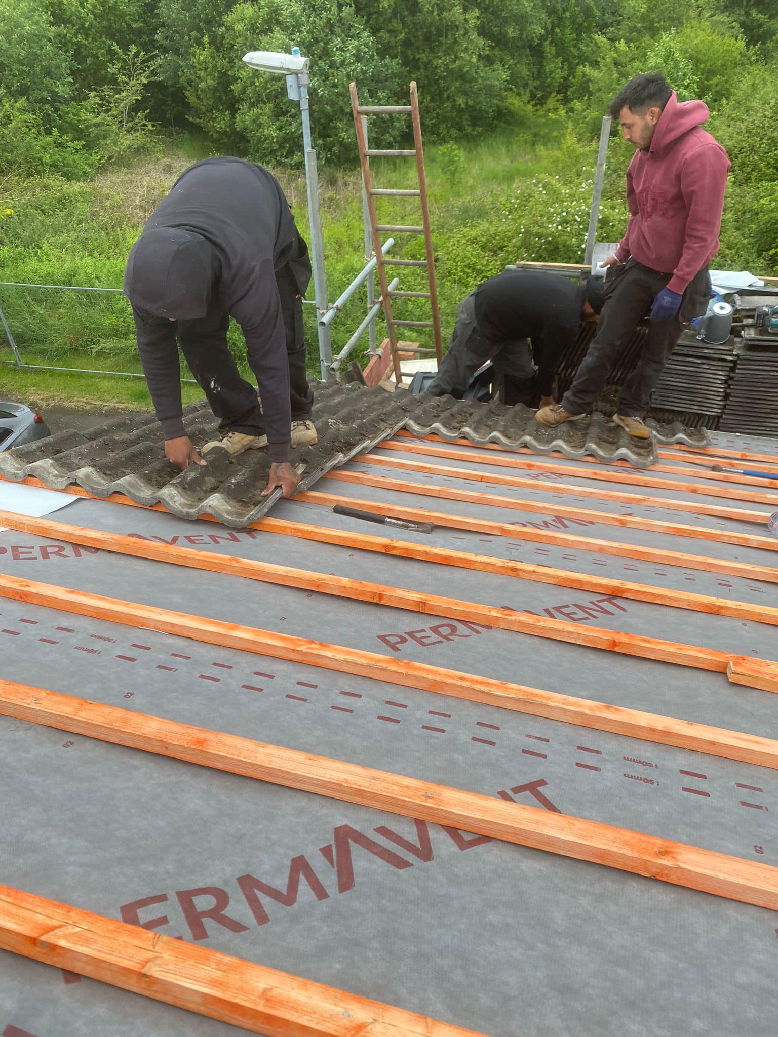 Zinc roofing in Shoreditch