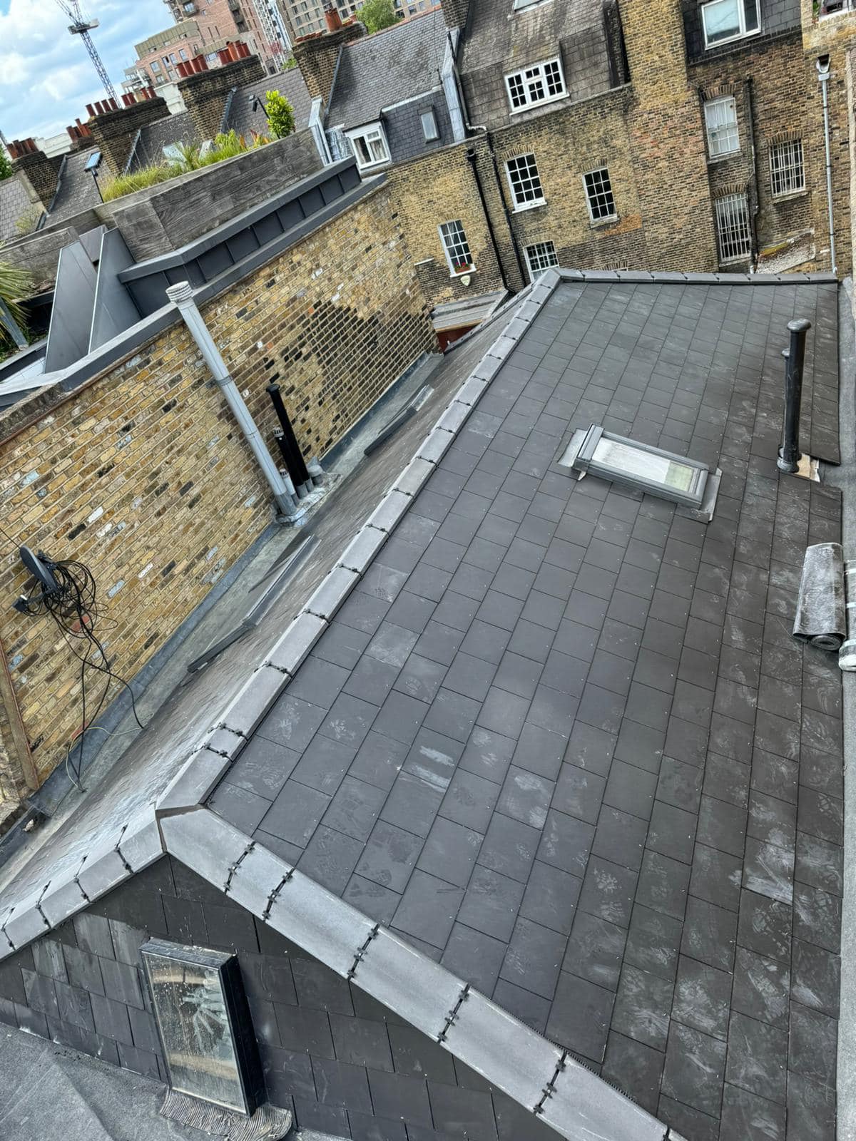 Flat roof replacement in Croydon