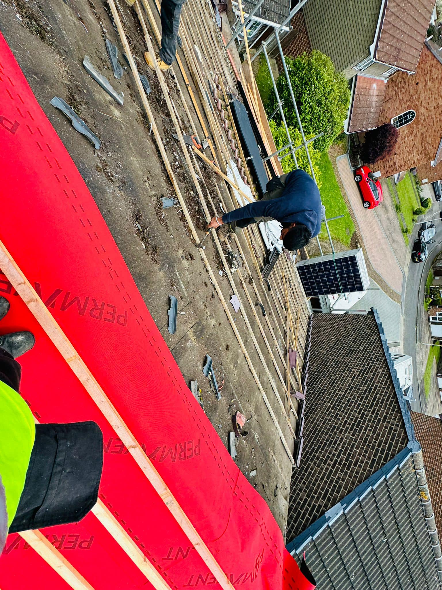 EPDM rubber roof in Stratford
