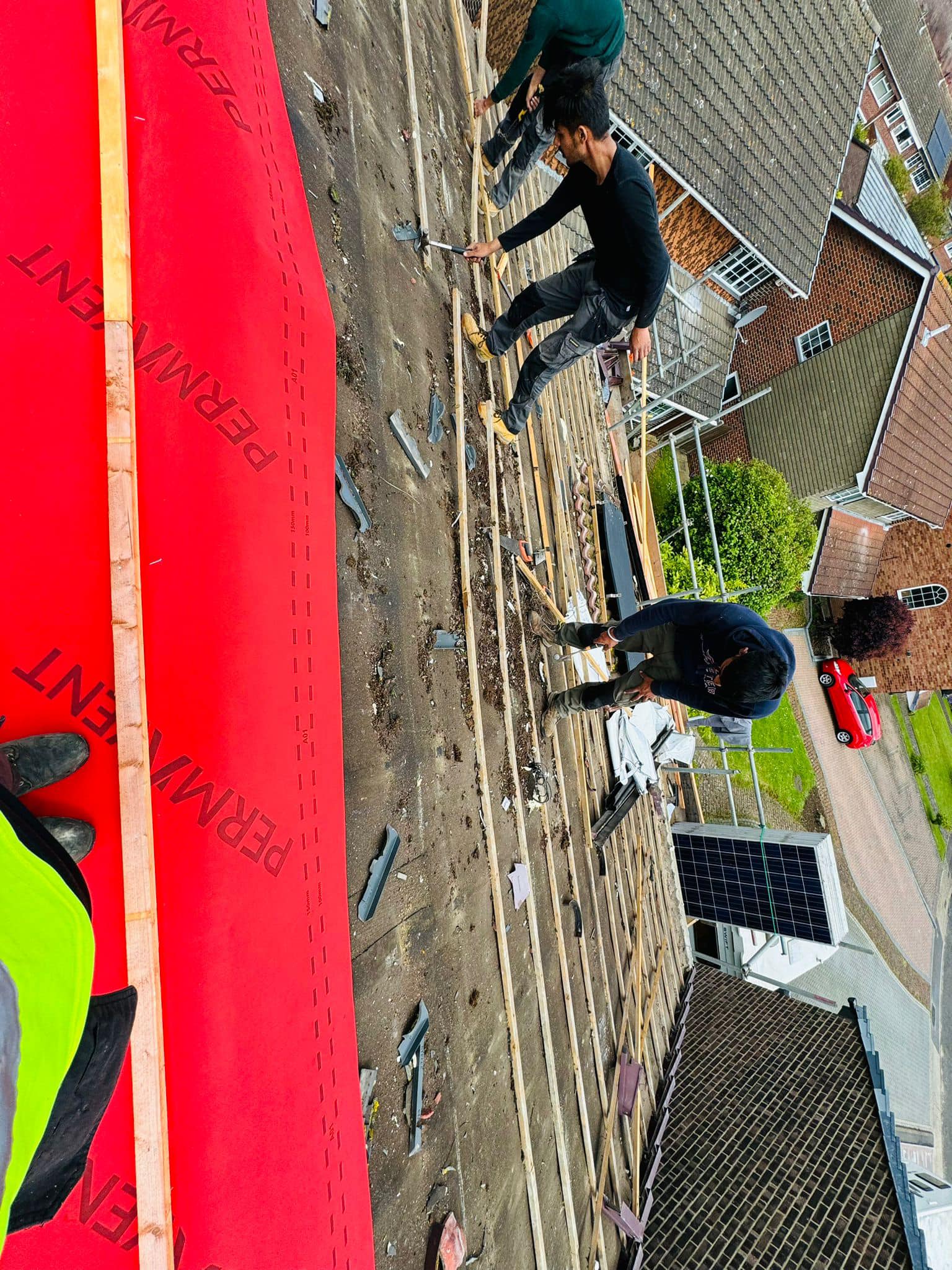 Slate roof restoration in Greenwich