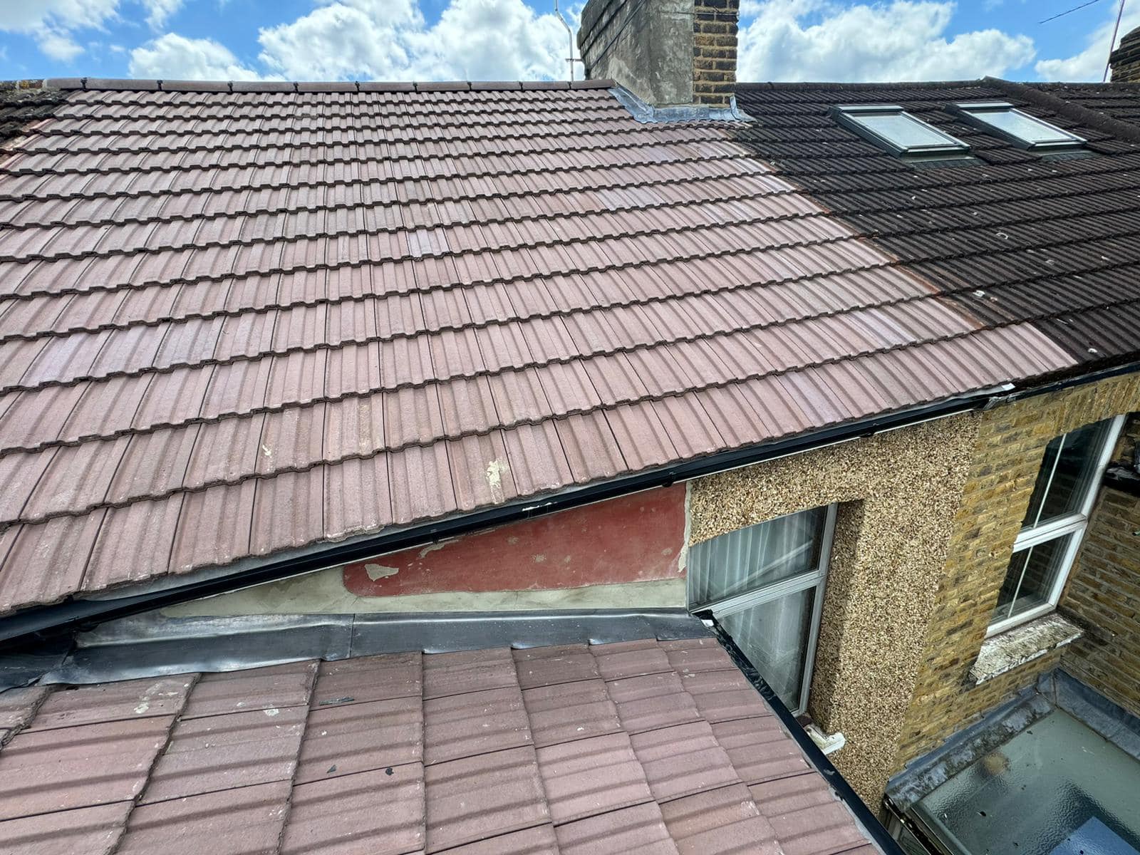 Lead flashing in Westminster