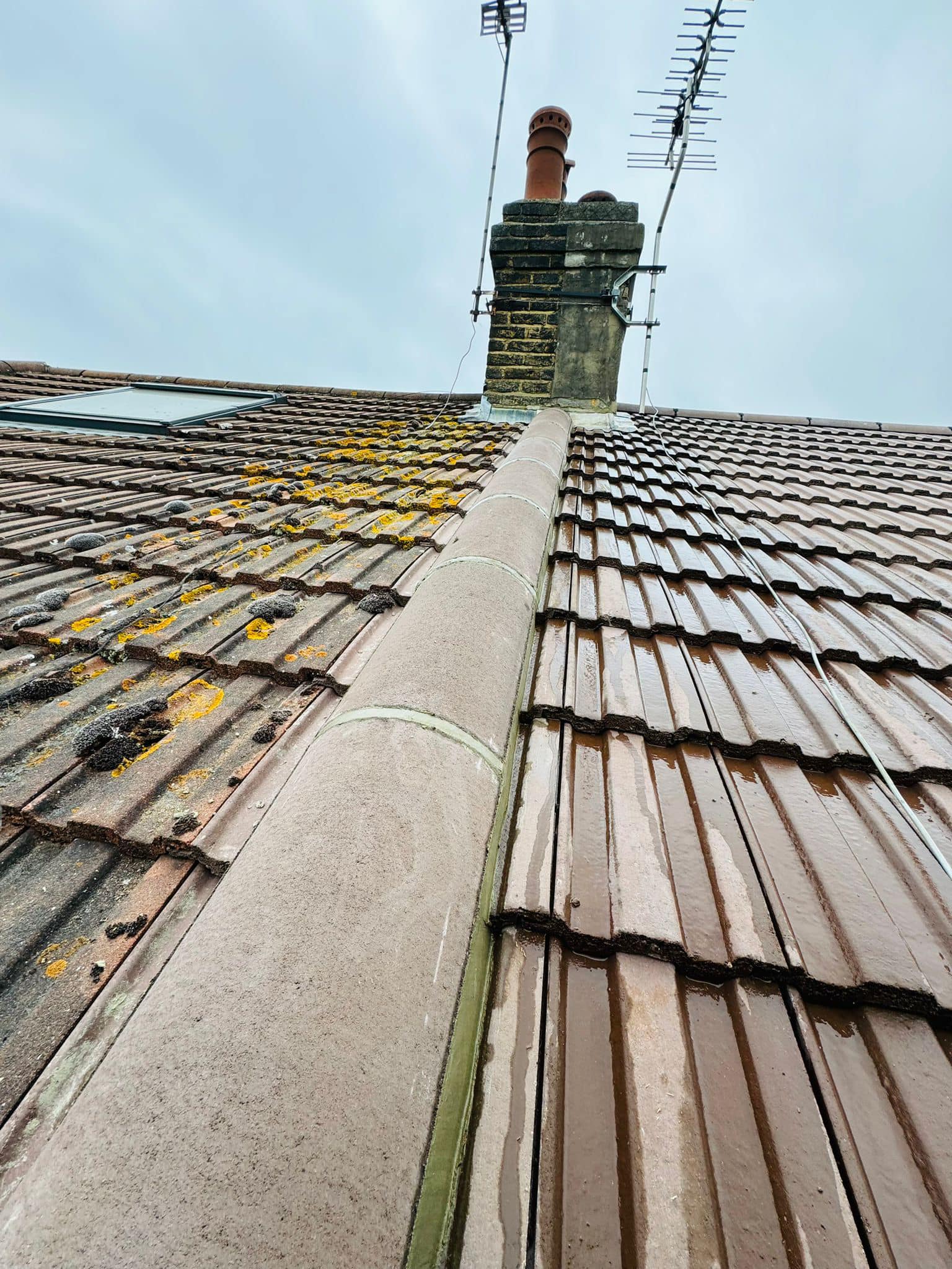 Lead flashing in Westminster