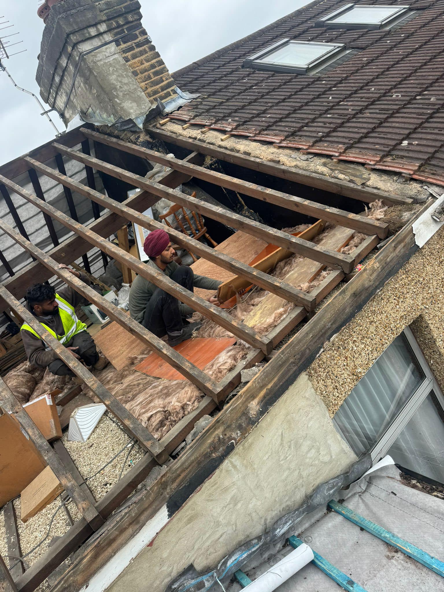 Flat roof coating in Brixton