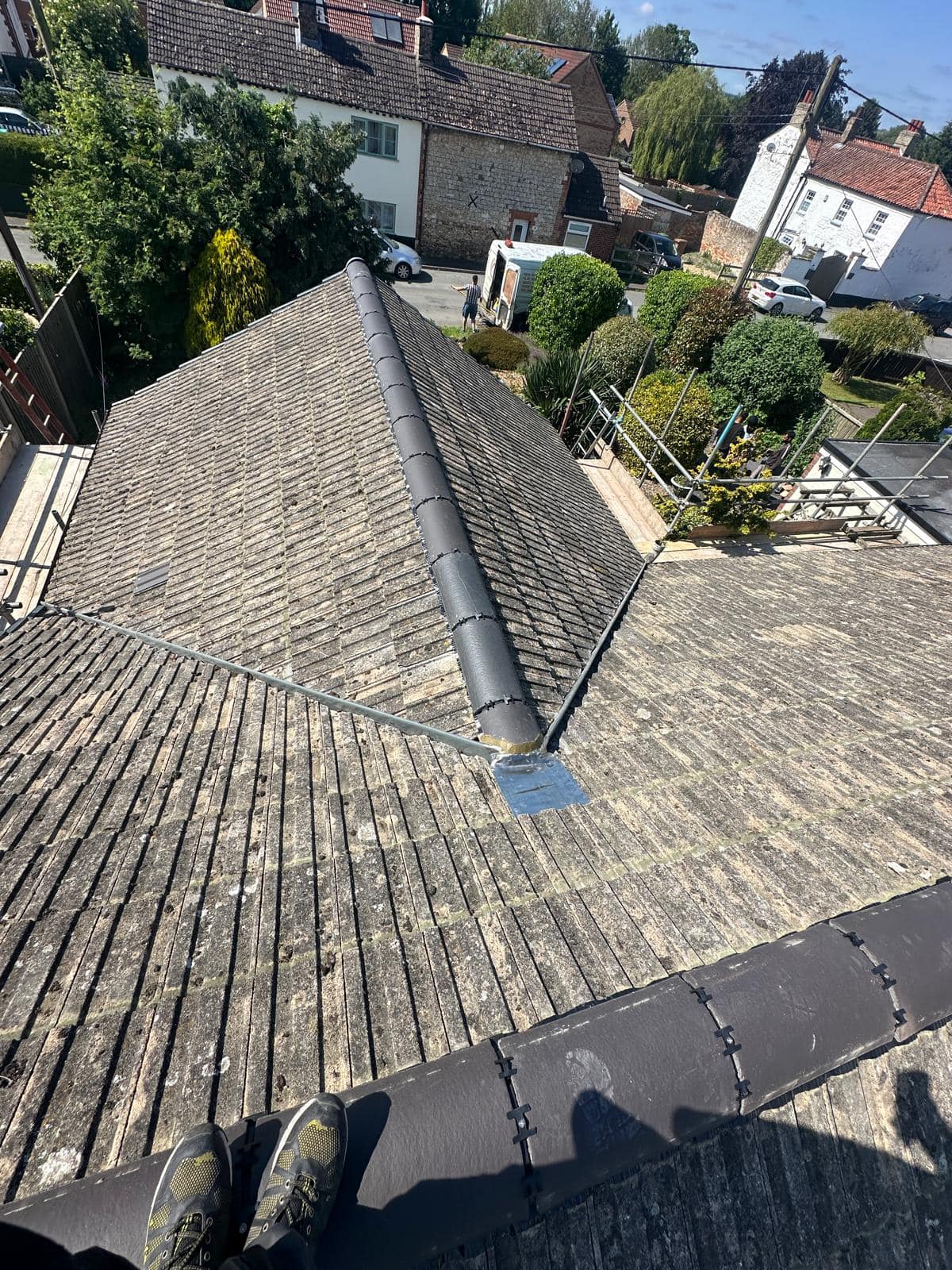 Flat roof replacement in Croydon