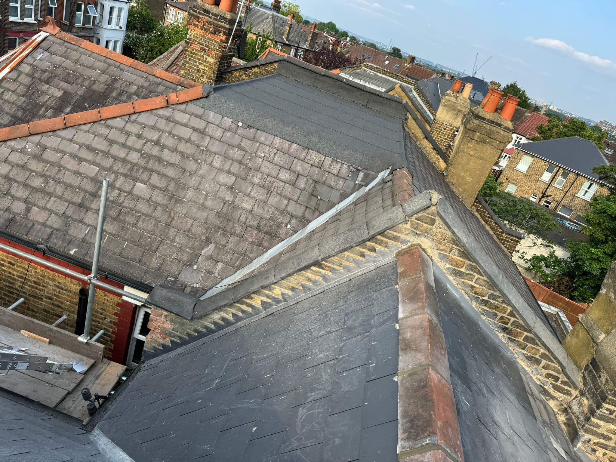 Flat roof replacement in Croydon