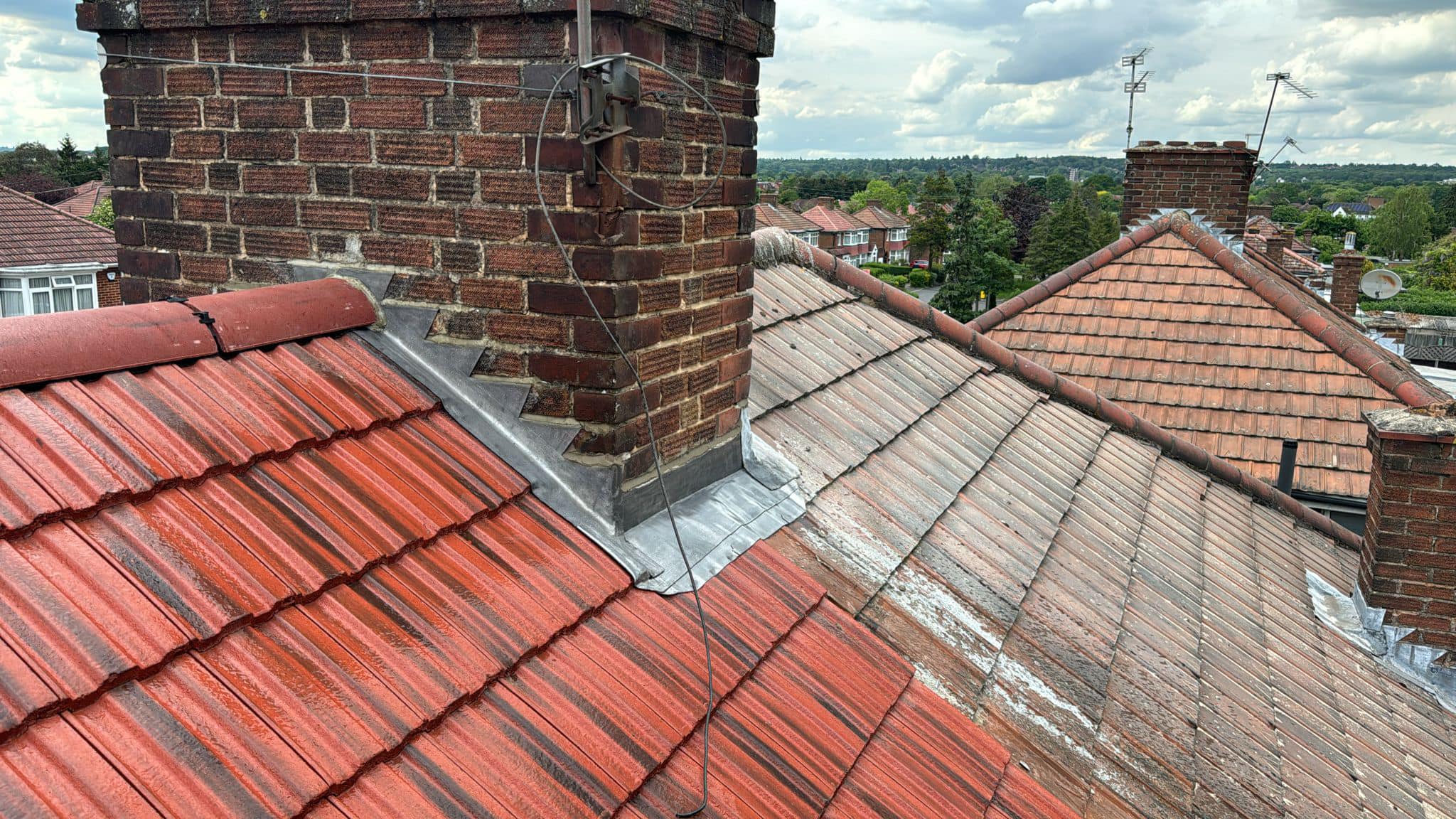 Slate roof restoration in Greenwich