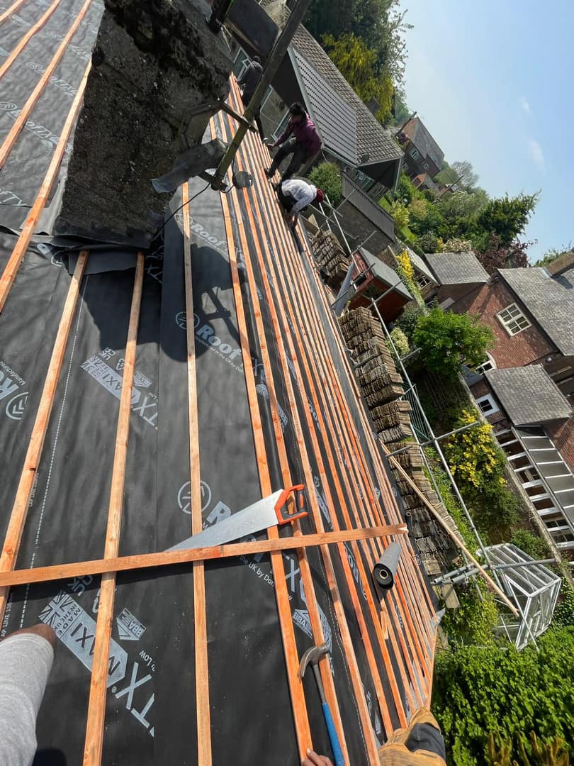 Chimney repointing in Islington