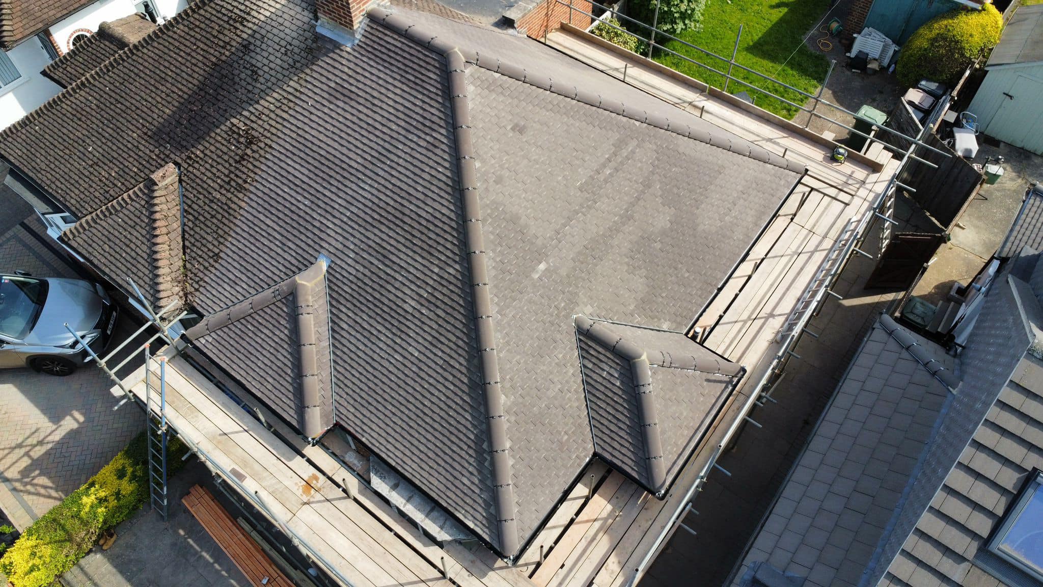 Slate roof restoration in Greenwich
