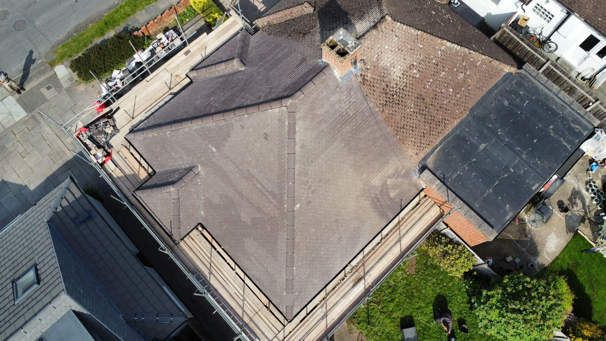 Storm damage repair in Battersea
