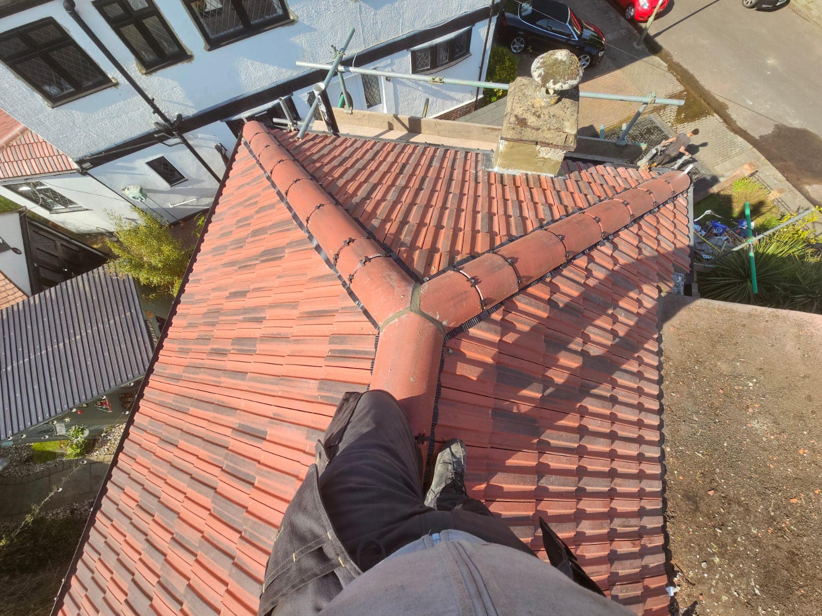 Moss removal in Wimbledon