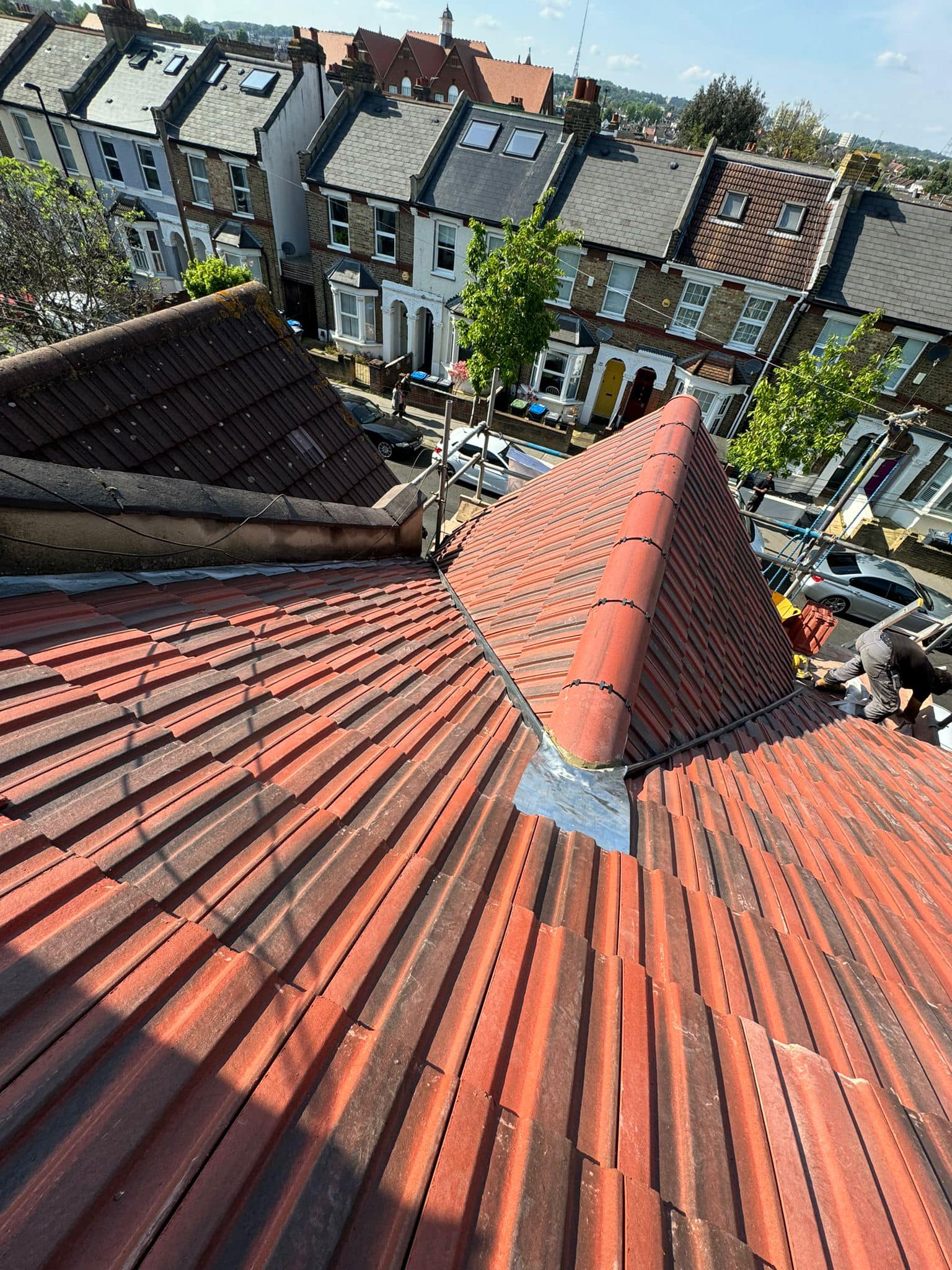 Roof repair completed in Bermondsey, South London