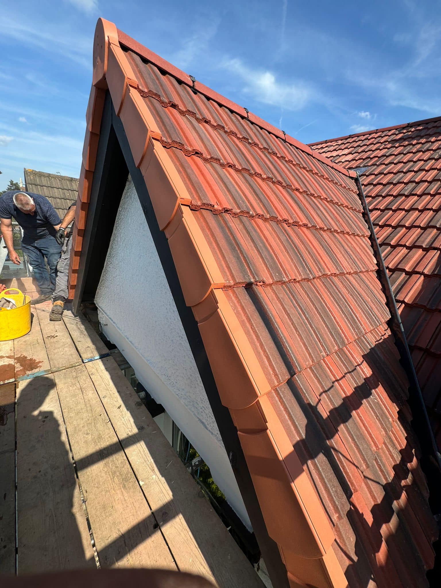 GRP fibreglass roof in Peckham
