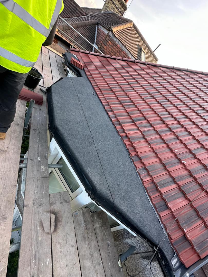 Lead flashing in Westminster