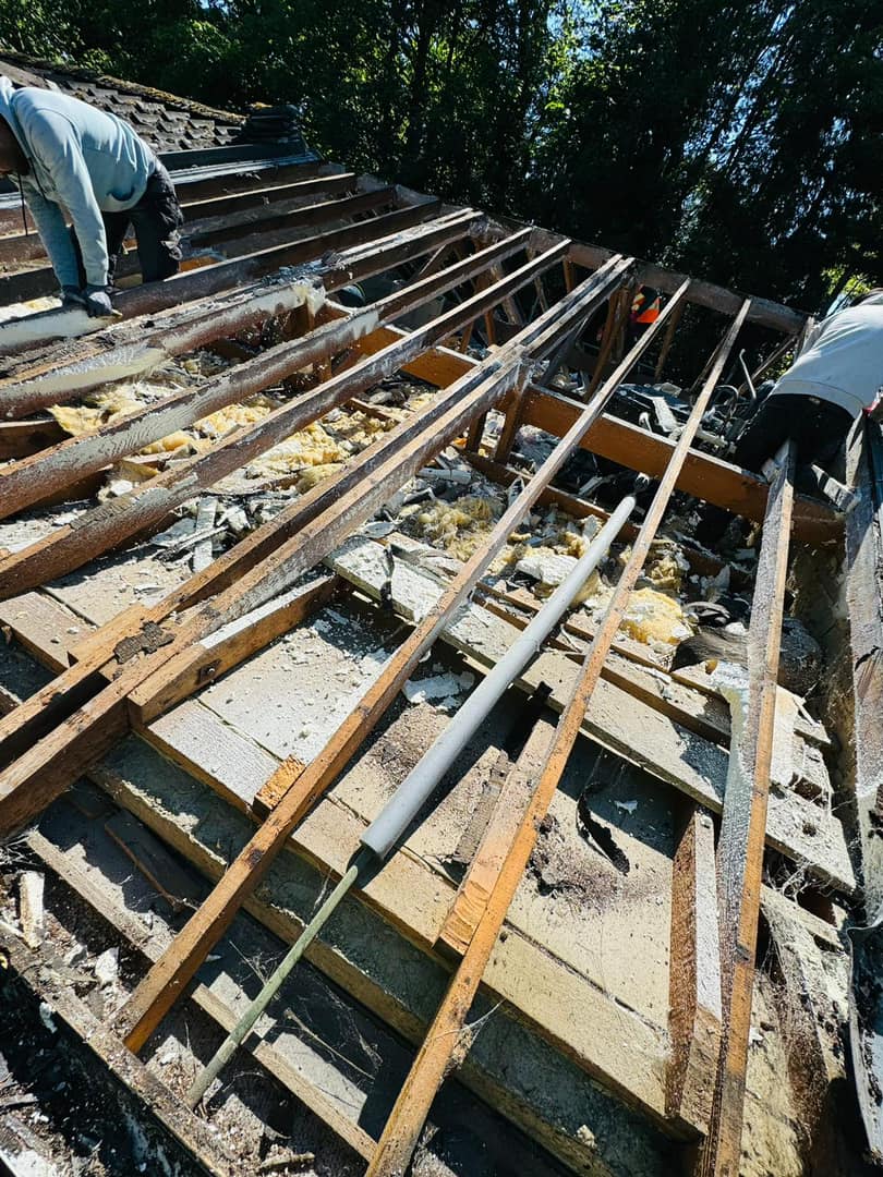 Flat roof replacement in Croydon