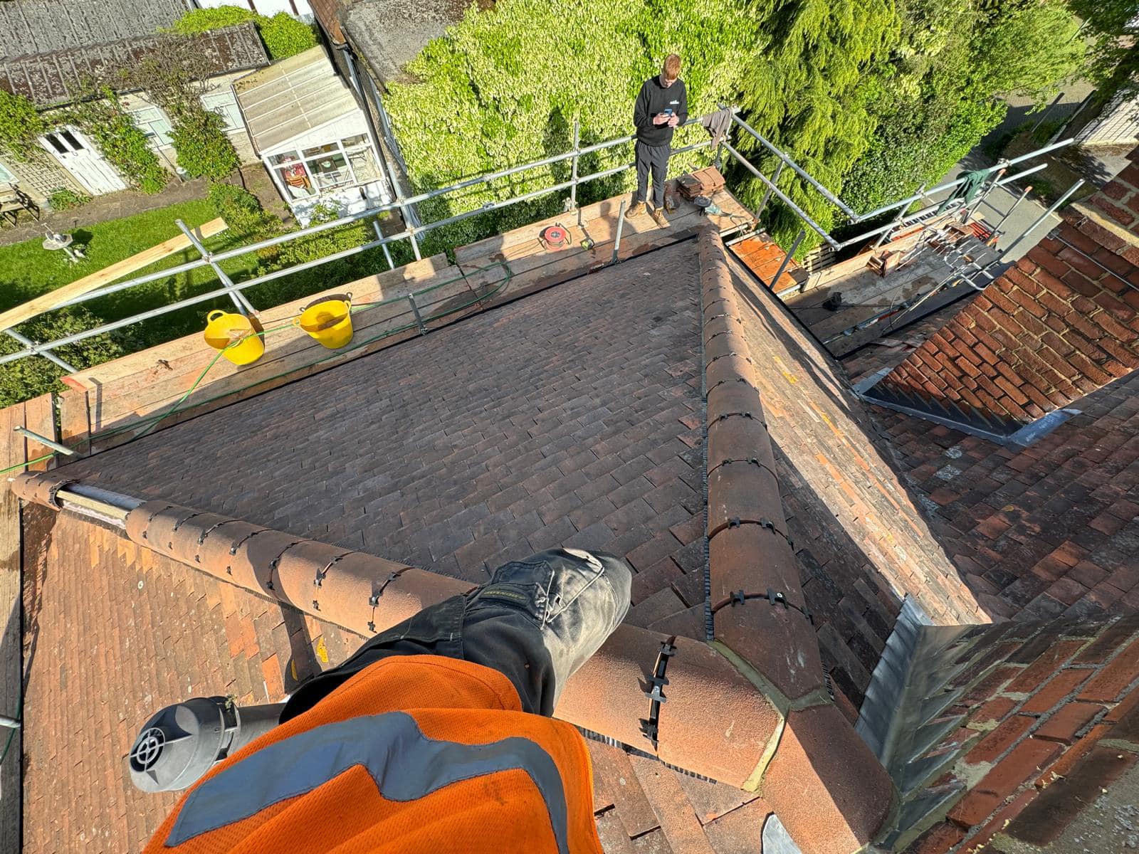 Chimney repointing in Islington