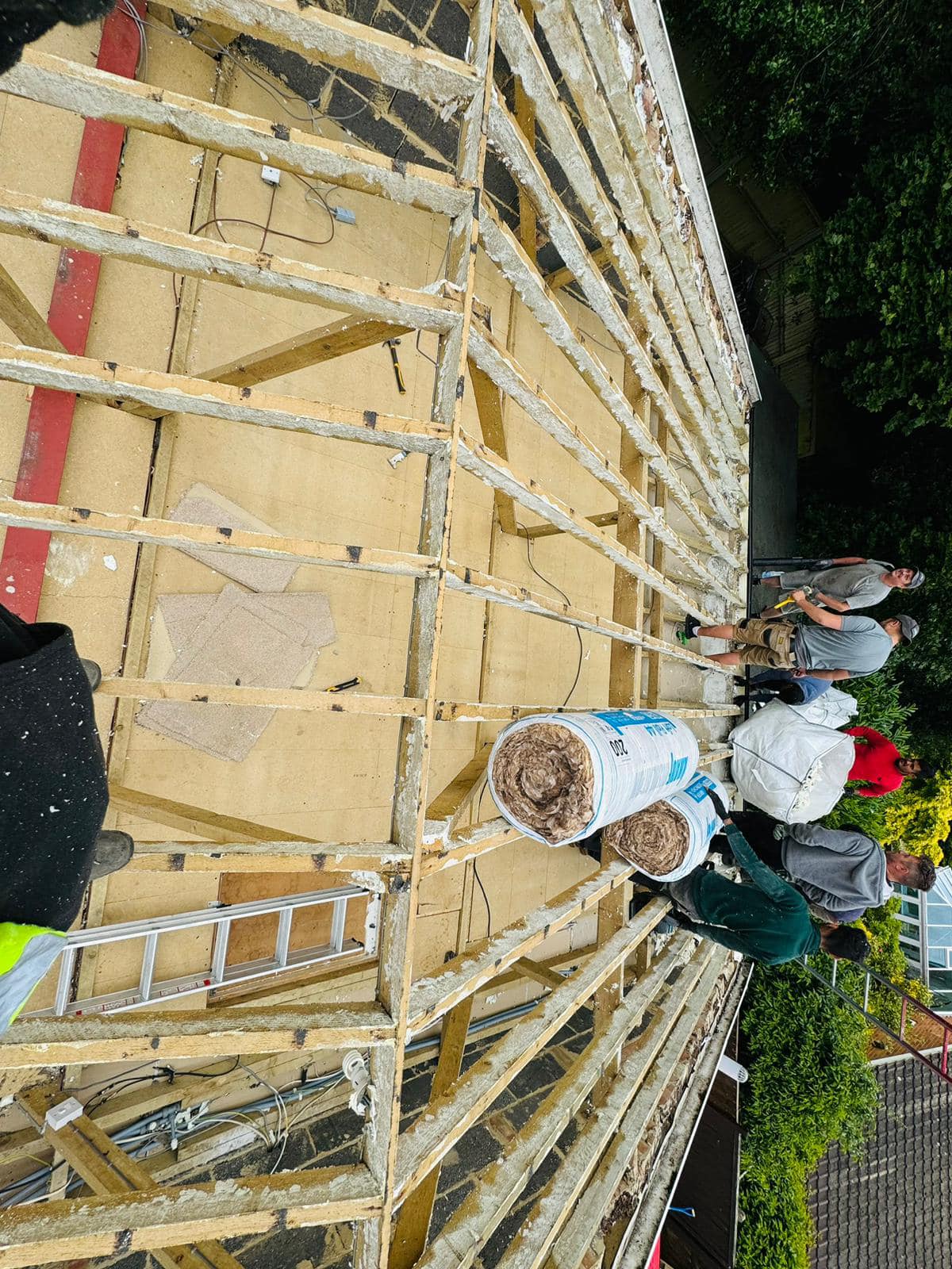 GRP fibreglass roof in Peckham
