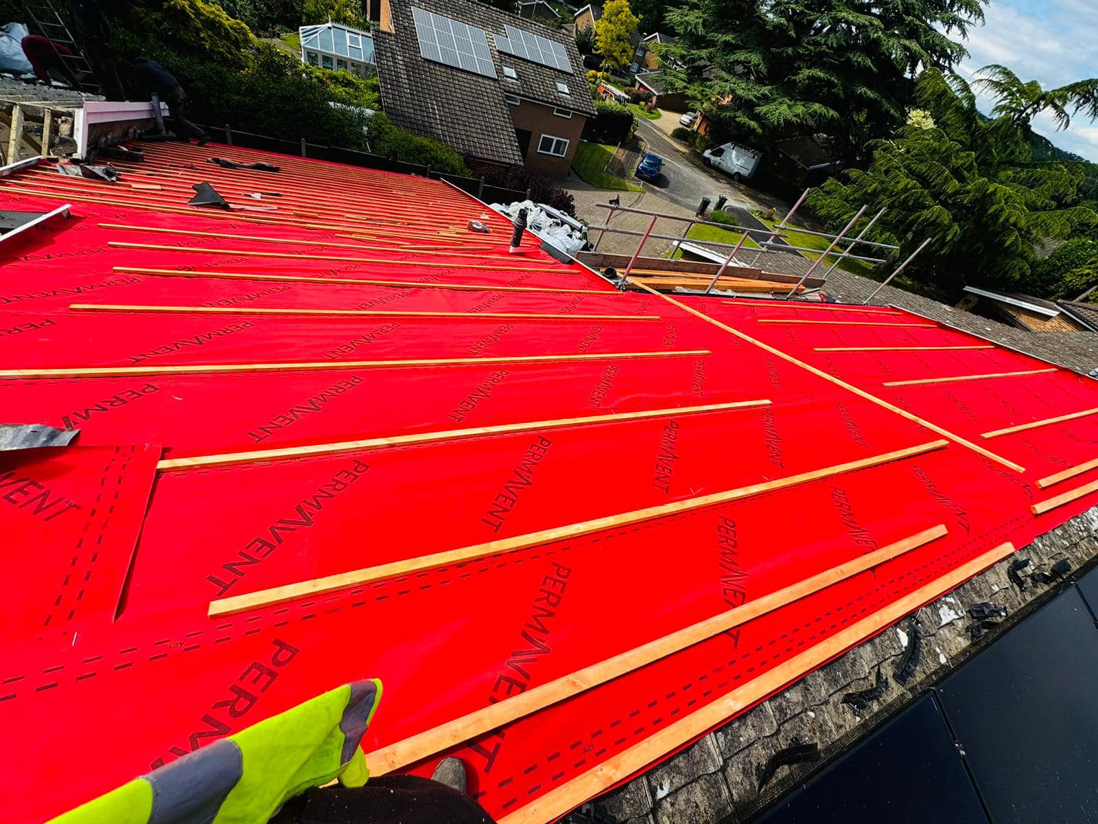 Moss removal in Wimbledon