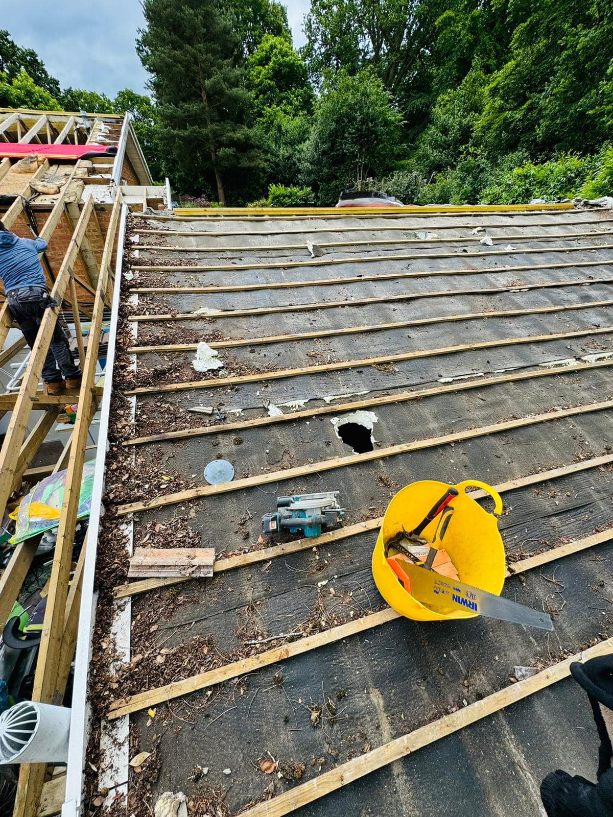 EPDM rubber roof in Stratford
