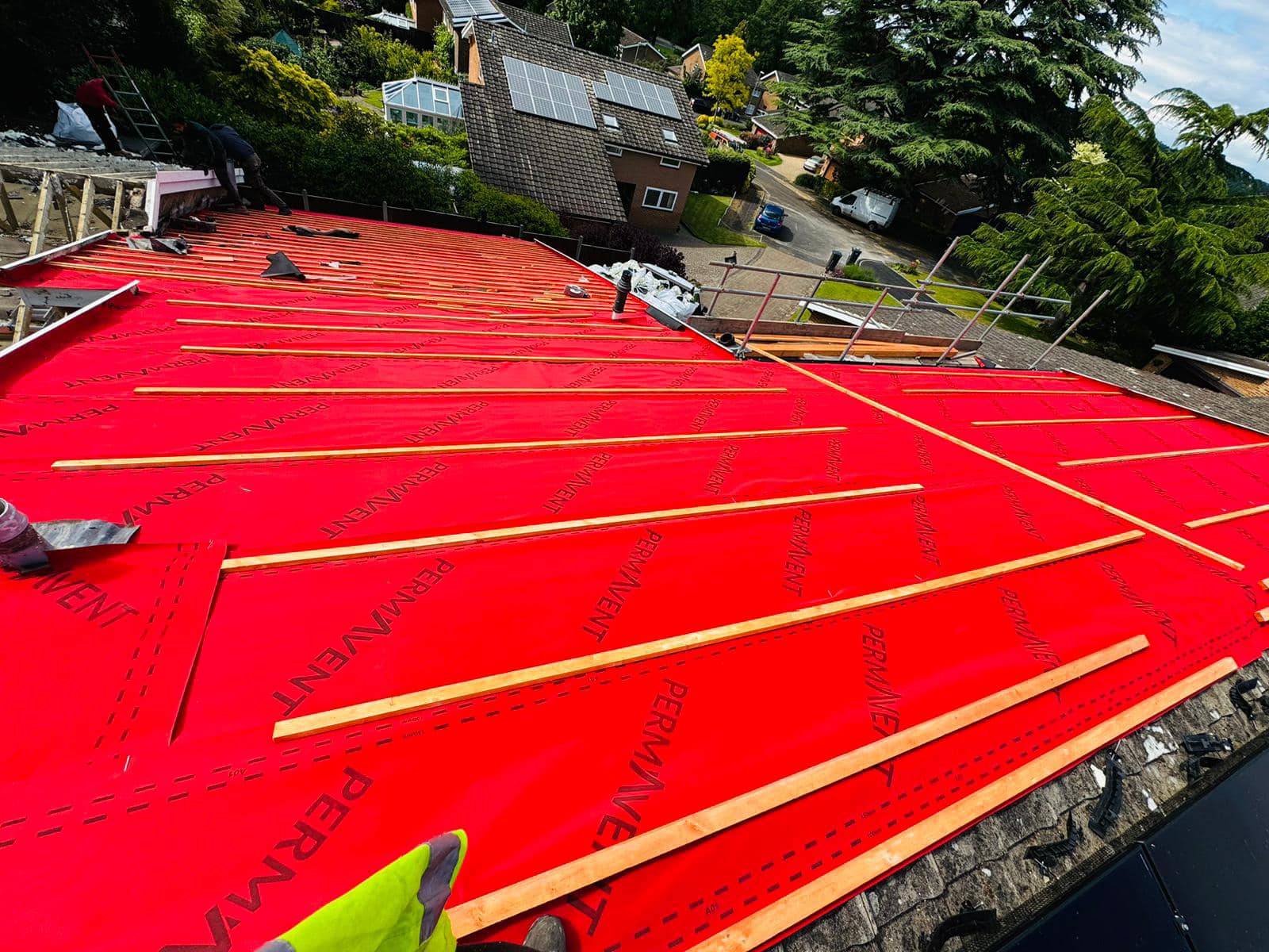 Flat roof replacement in Croydon