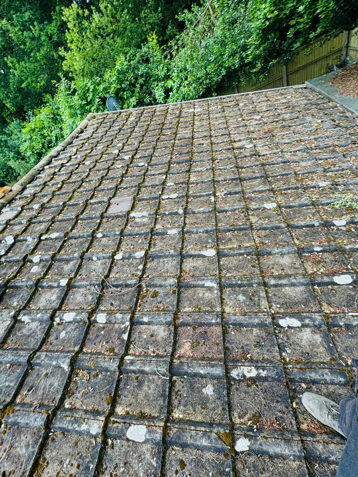 Professional roofers working on a property in London - KS Roof Master