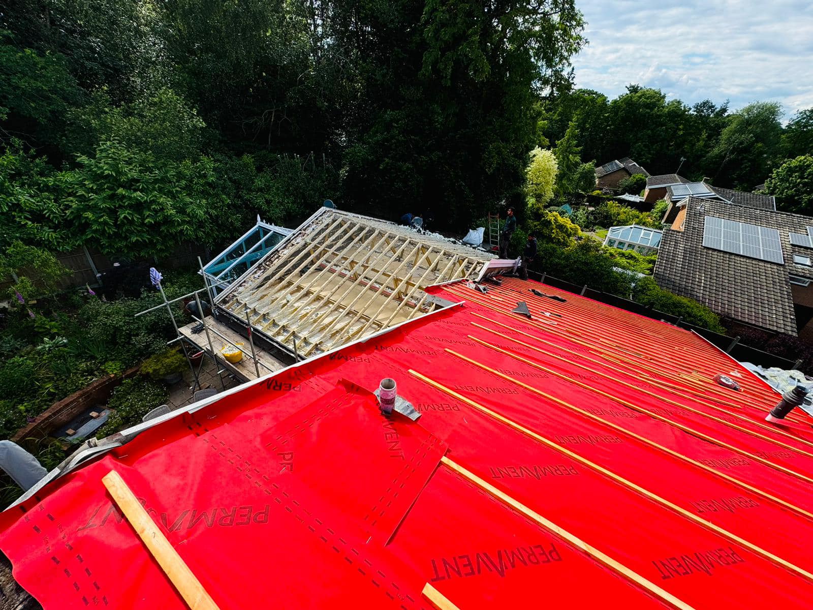 Roof waterproofing in Clapham