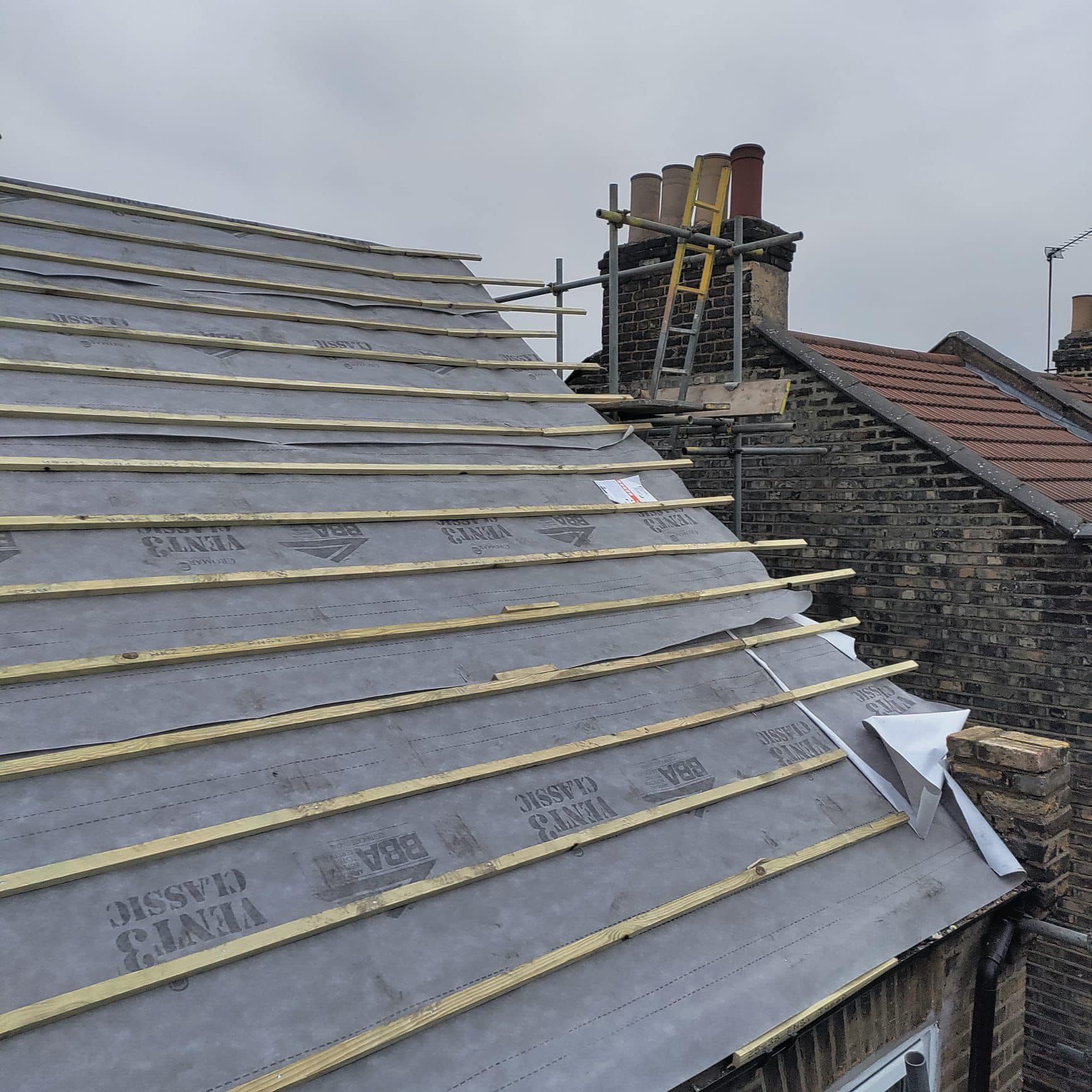 Chimney repointing in Islington